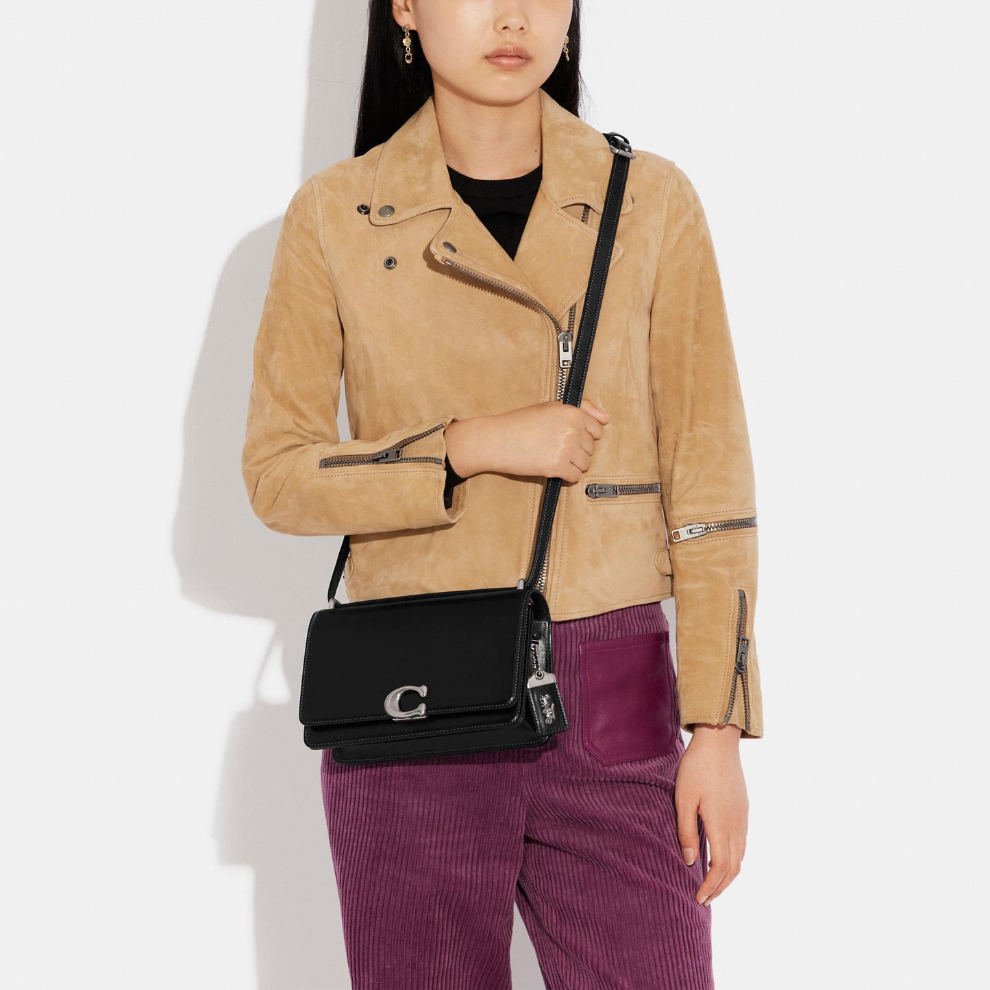 CC416-Bandit Shoulder Bag-Lh/Black