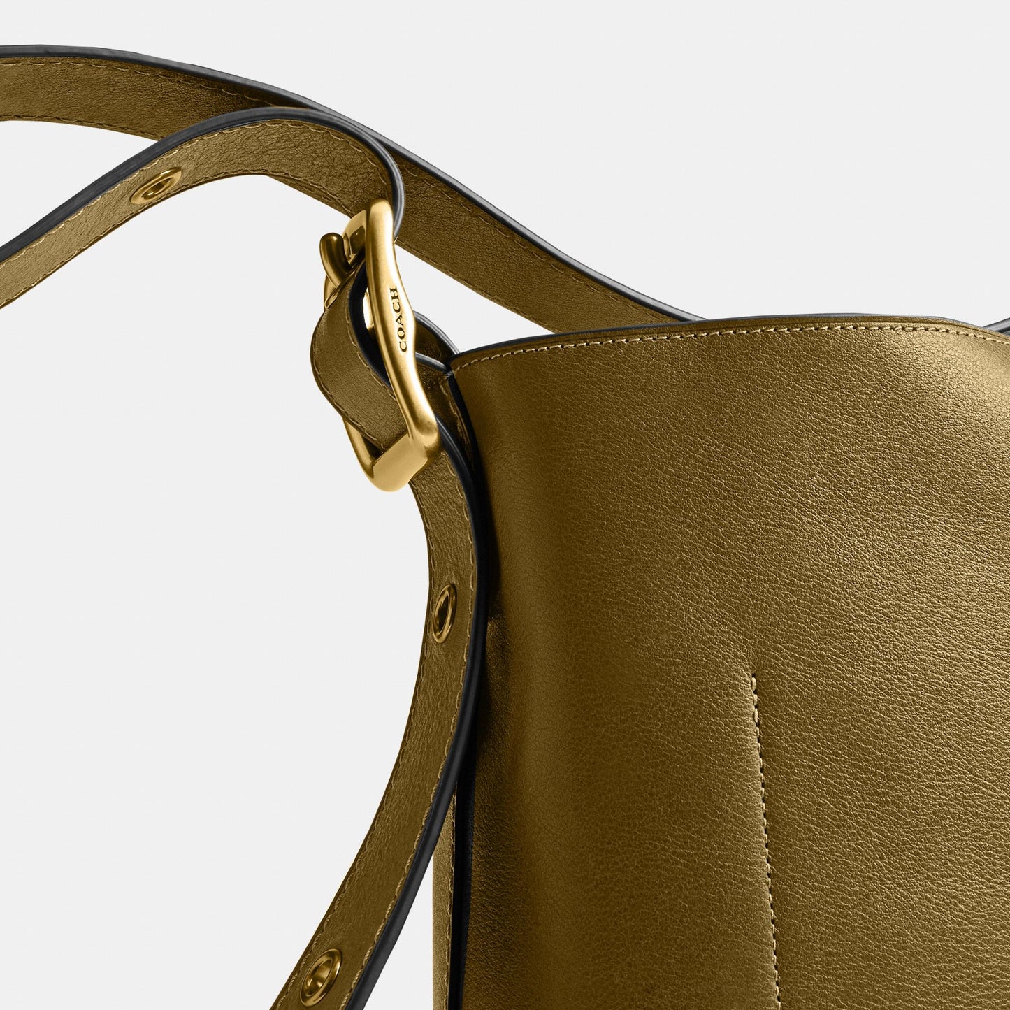 CCC23-Bleecker Bucket Bag-B4/Muted Olive