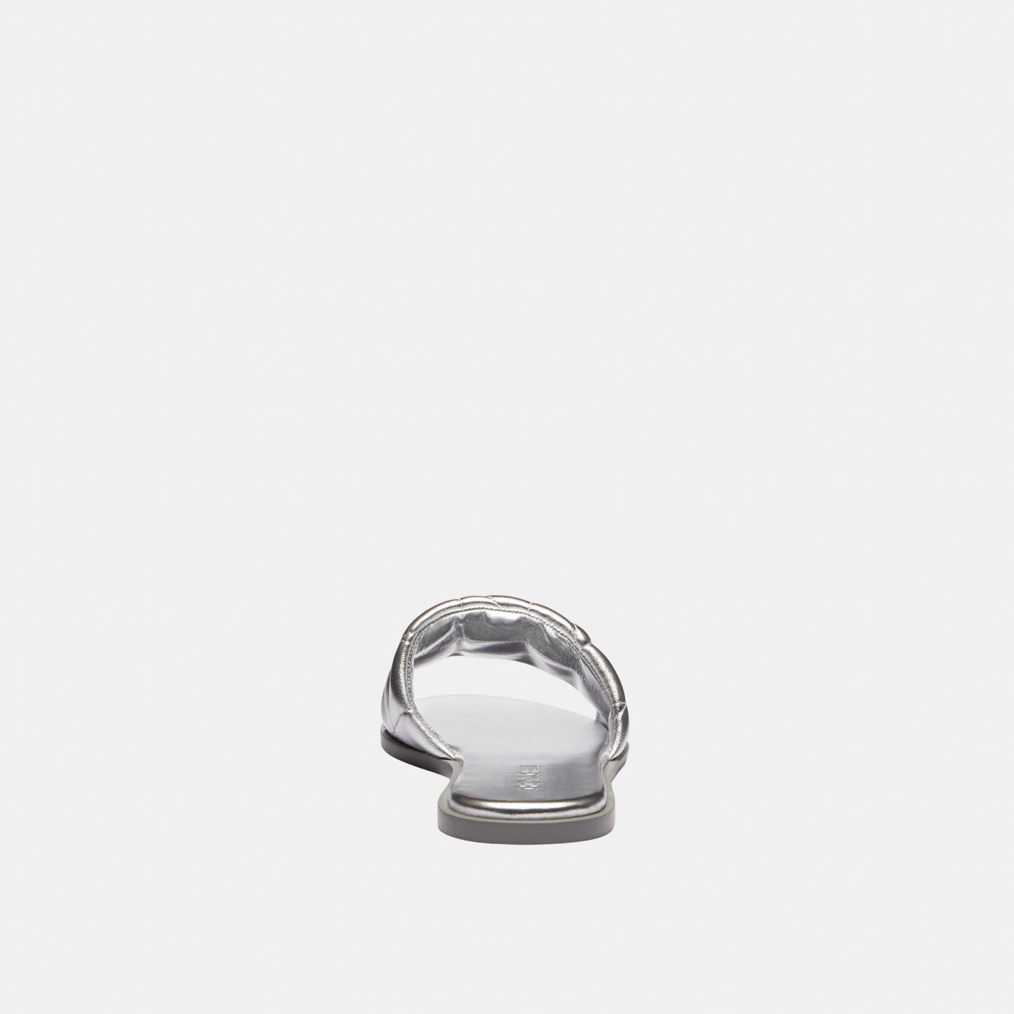 CCH37-Holly Sandal With Quilting-Silver