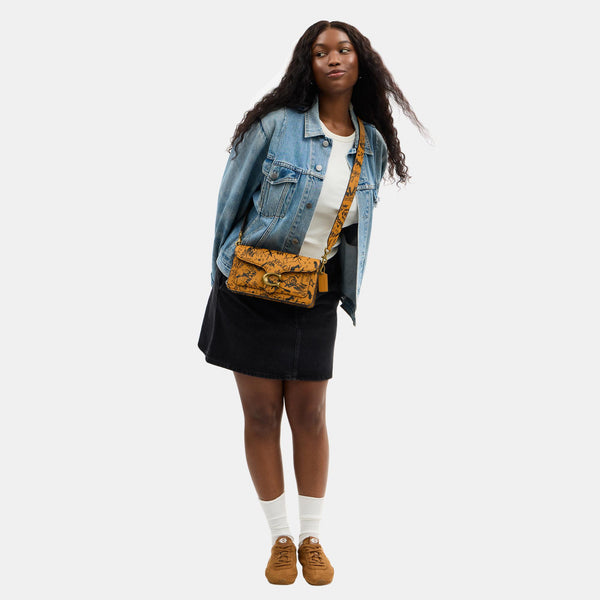 Tabby Shoulder Bag 26 With Graffiti Print