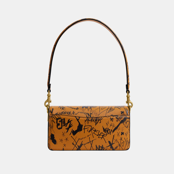 Tabby Shoulder Bag 20 With Graffiti Print