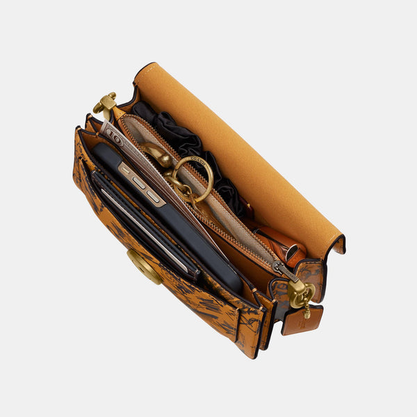 Tabby Shoulder Bag 20 With Graffiti Print