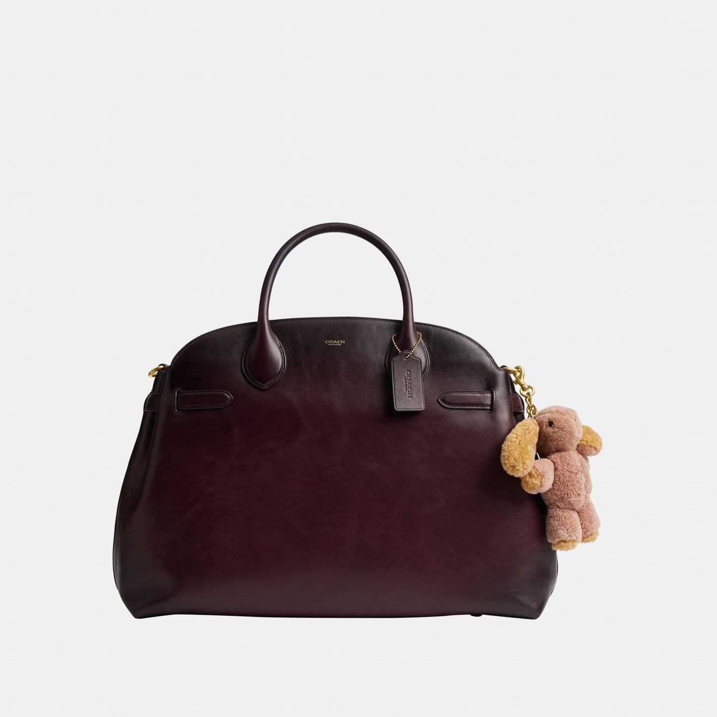 CCR21-Floppy Bunny Plushie Bag Charm In Shearling-B4/Multi