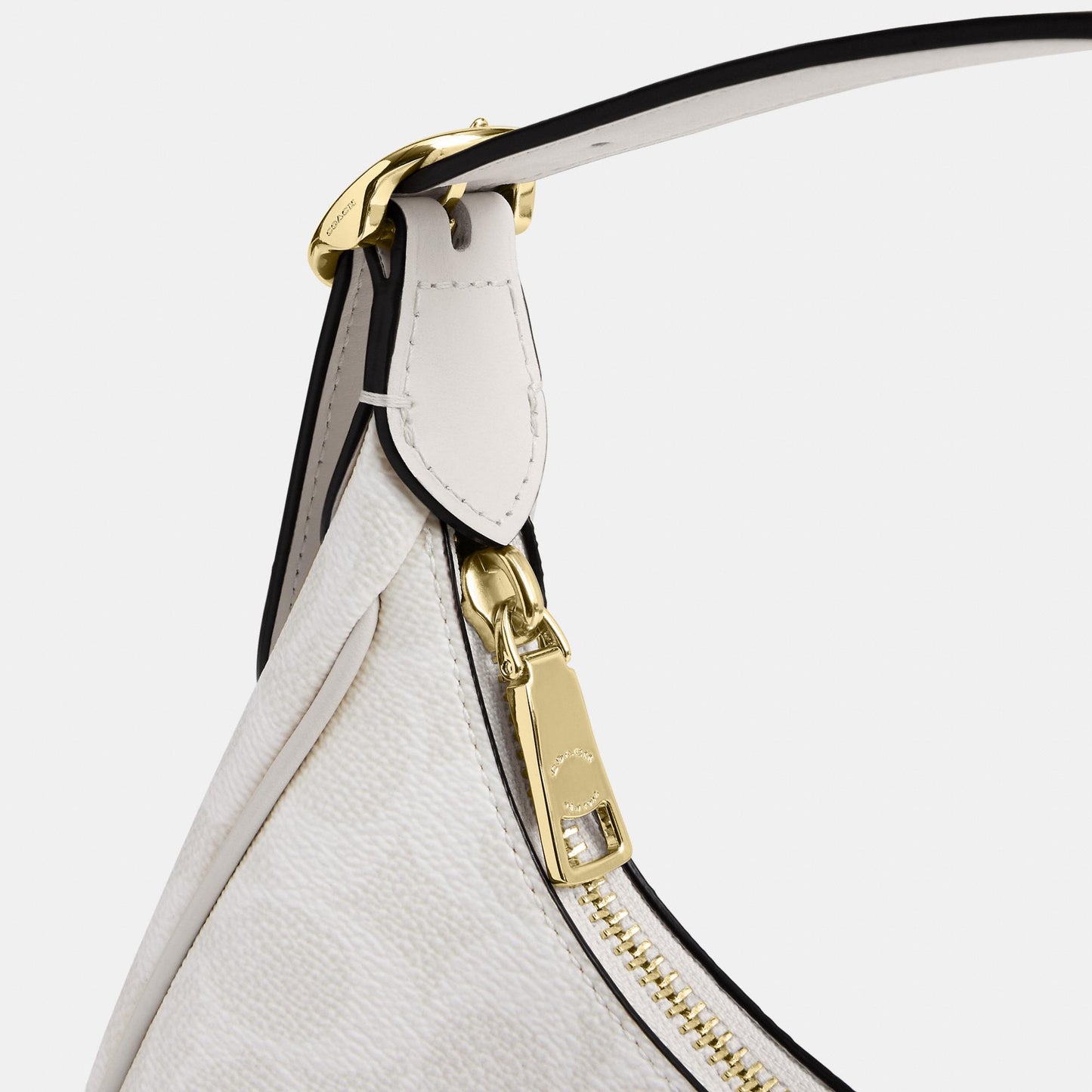 CDX17-Emily Mini Shoulder Bag in Signature Canvas-Im/White/Chalk