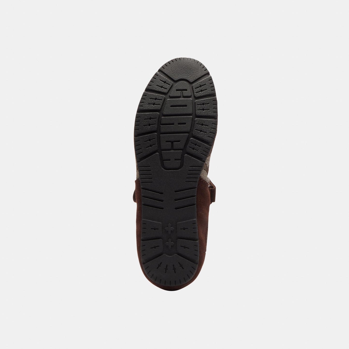CEE55-Coach Mary Jane Sneaker with Signature Jacquard-Maple/Oak