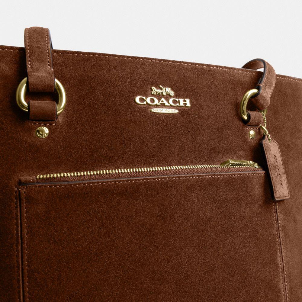CEW20-Station Tote Bag-Im/Warm Brown