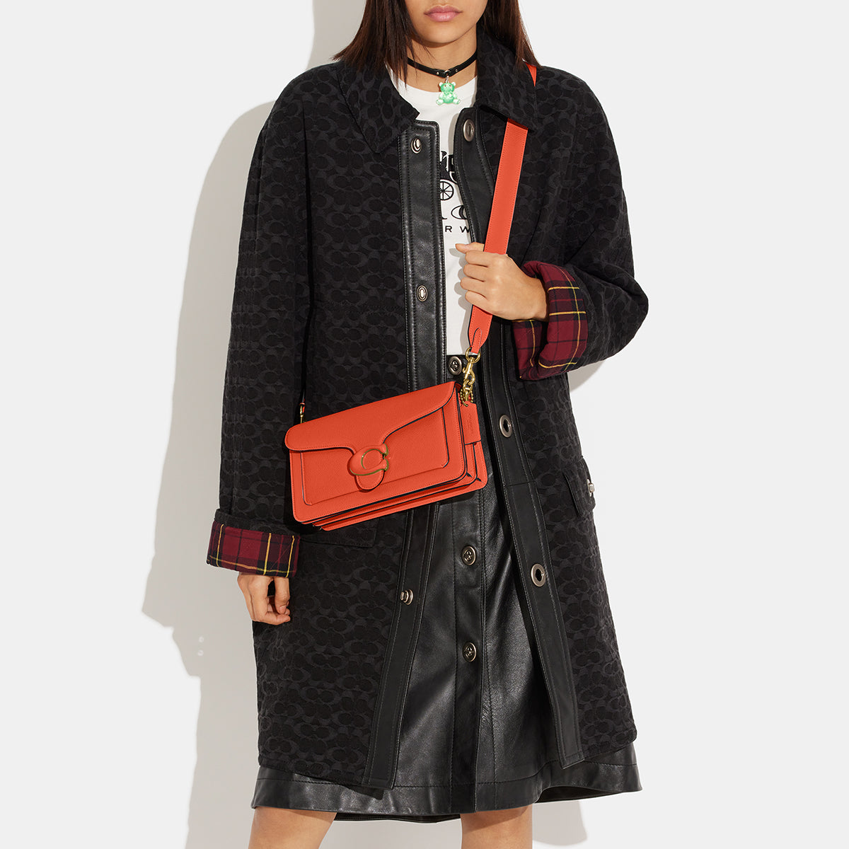 CH735-Tabby Shoulder Bag 26-B4/Sun Orange