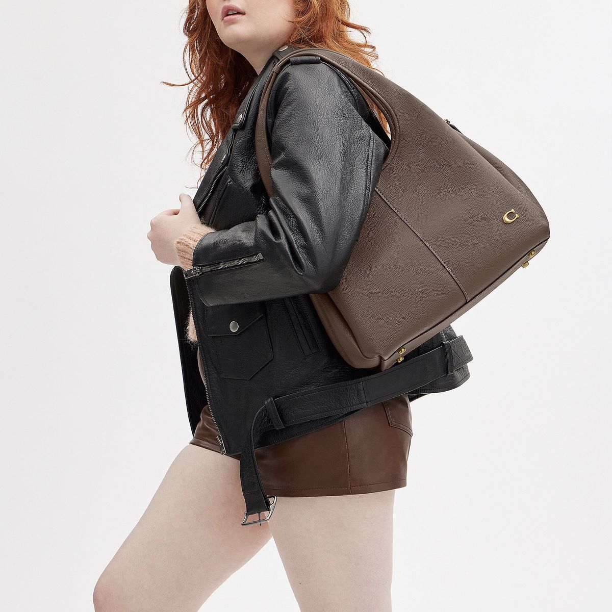CM544-Lana Shoulder Bag-B4/Dark Stone