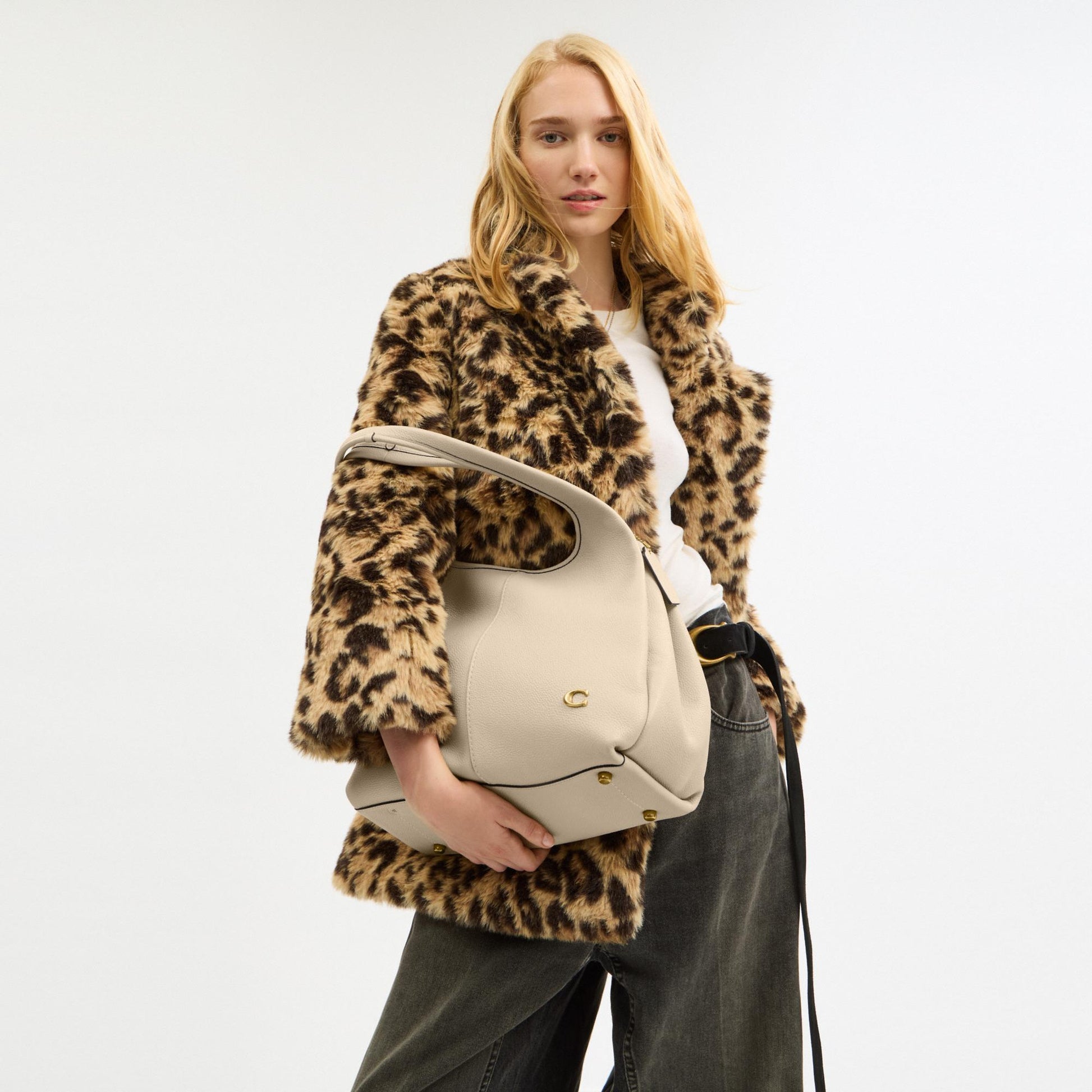 CM544-Lana Shoulder Bag-B4/Ivory