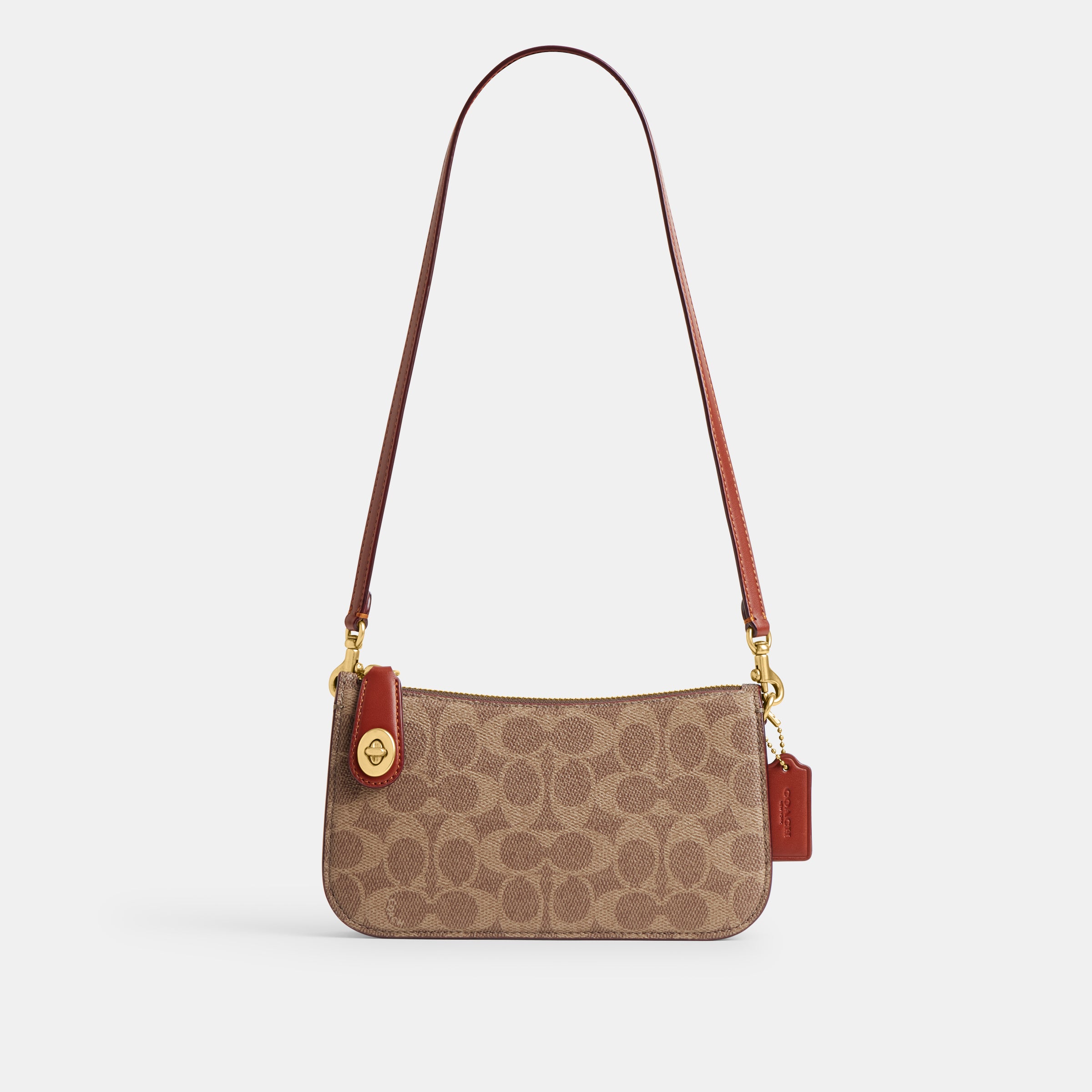 Coach Penn Shoulder Bag in Signature Leather: A Luxurious Accessory