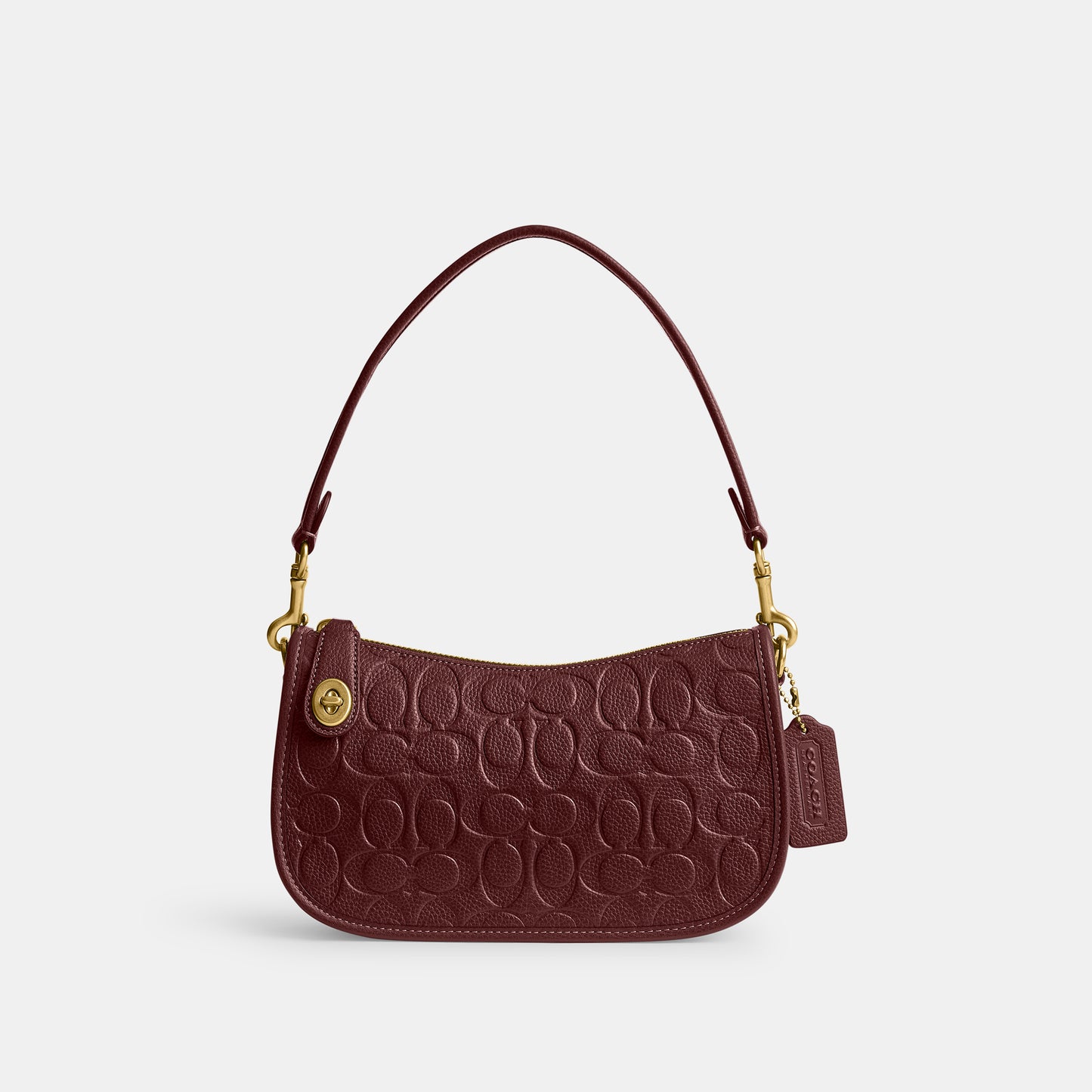 CN055-Swinger In Signature Leather-B4/Wine