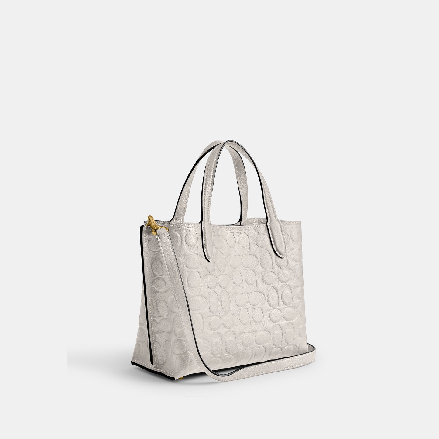 CN056-Willow Tote 24 In Signature Leather-B4/Chalk