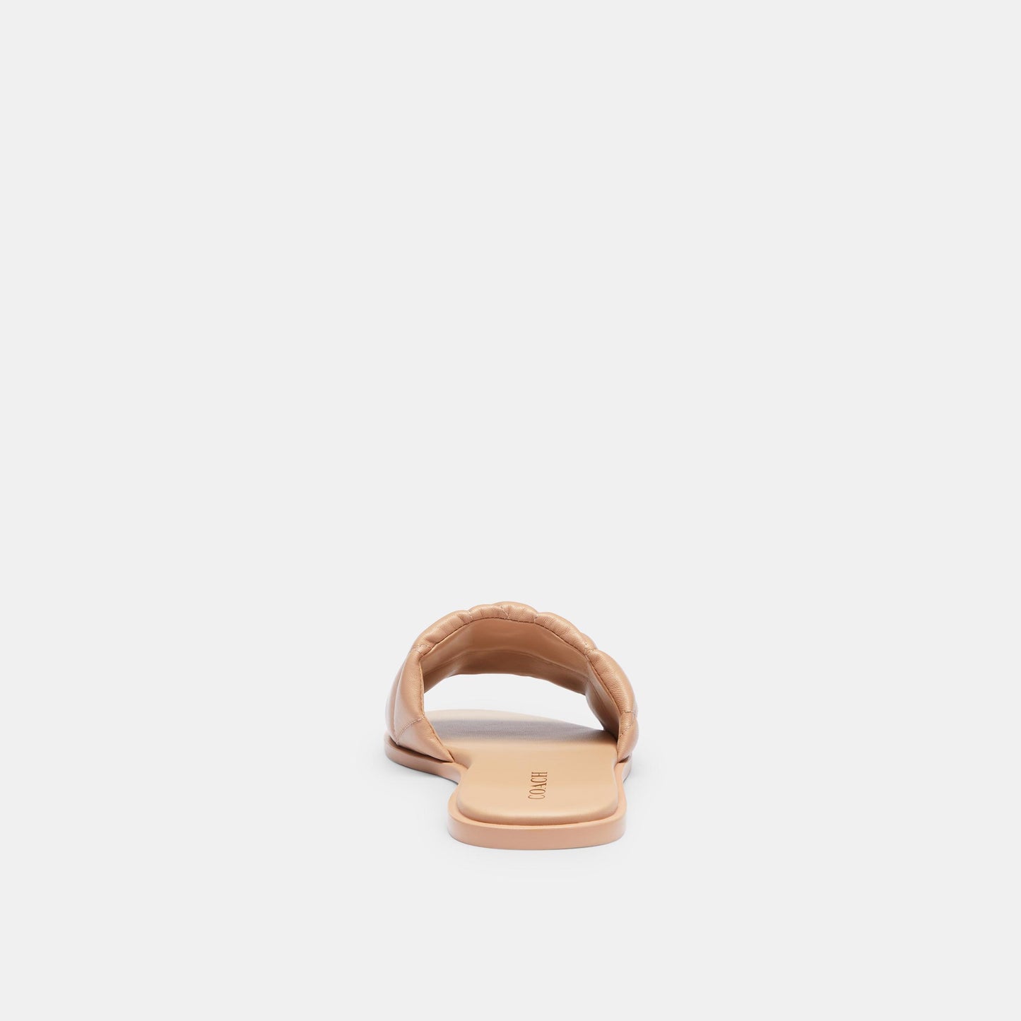 CR047-Holly Sandal With Quilting-Buff