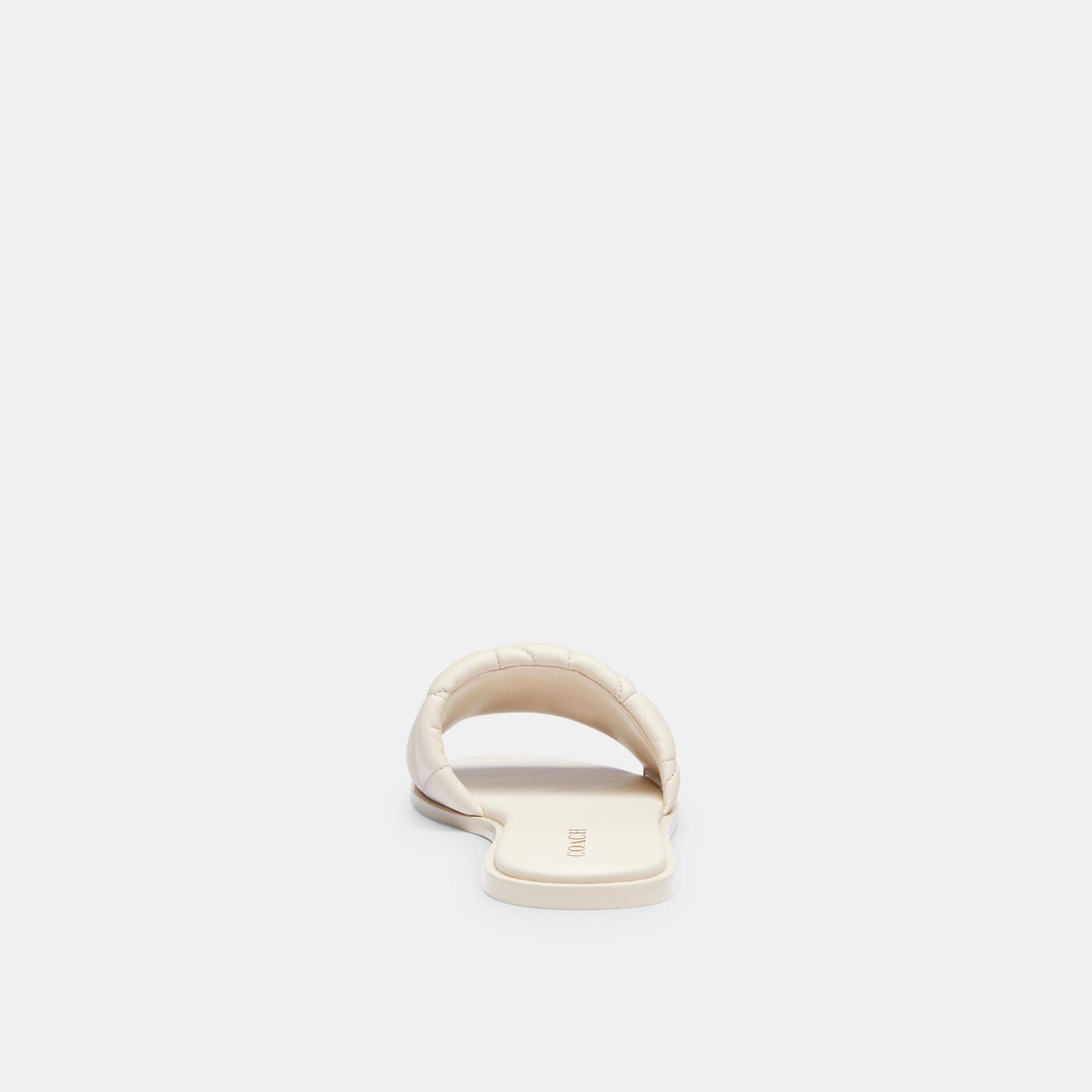 CR047-Holly Sandal With Quilting-Chalk