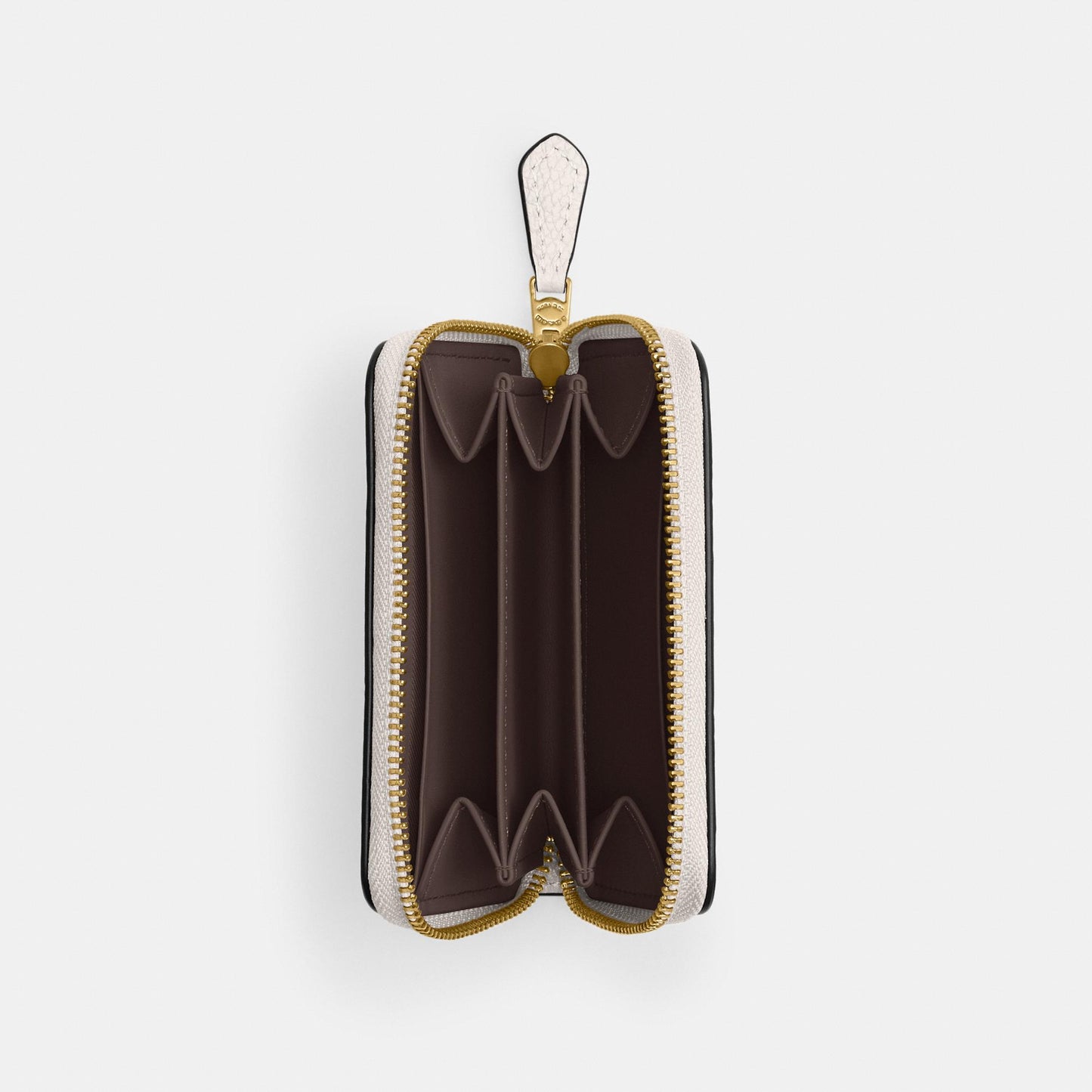 CR551-Essential Small Zip Around Card Case-B4/Chalk