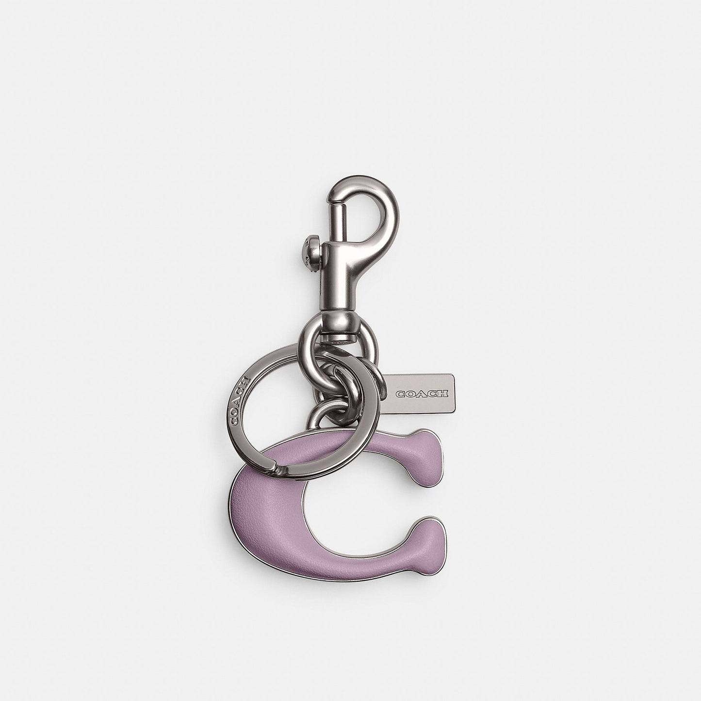 CS247-Signature Bag Charm-LH/Soft Purple
