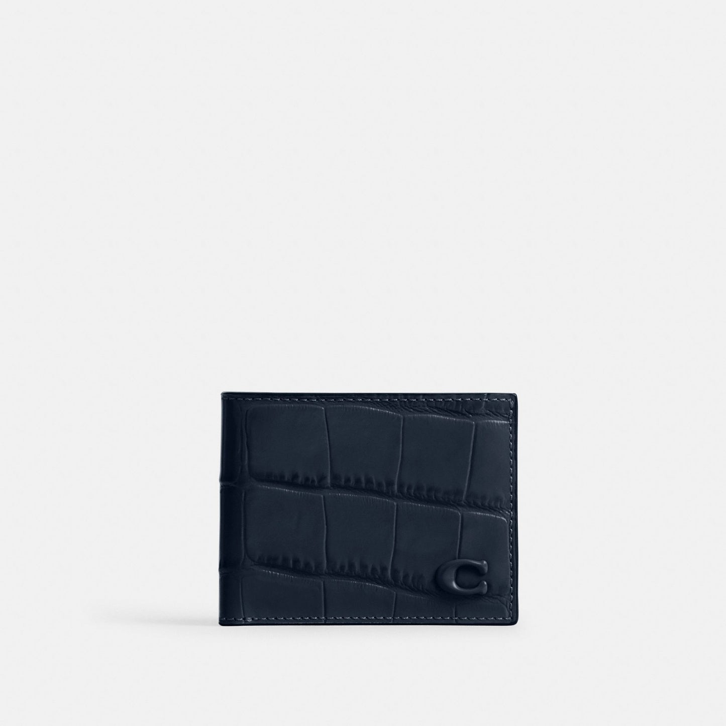 CW444-Slim Billfold Wallet-Dark Navy