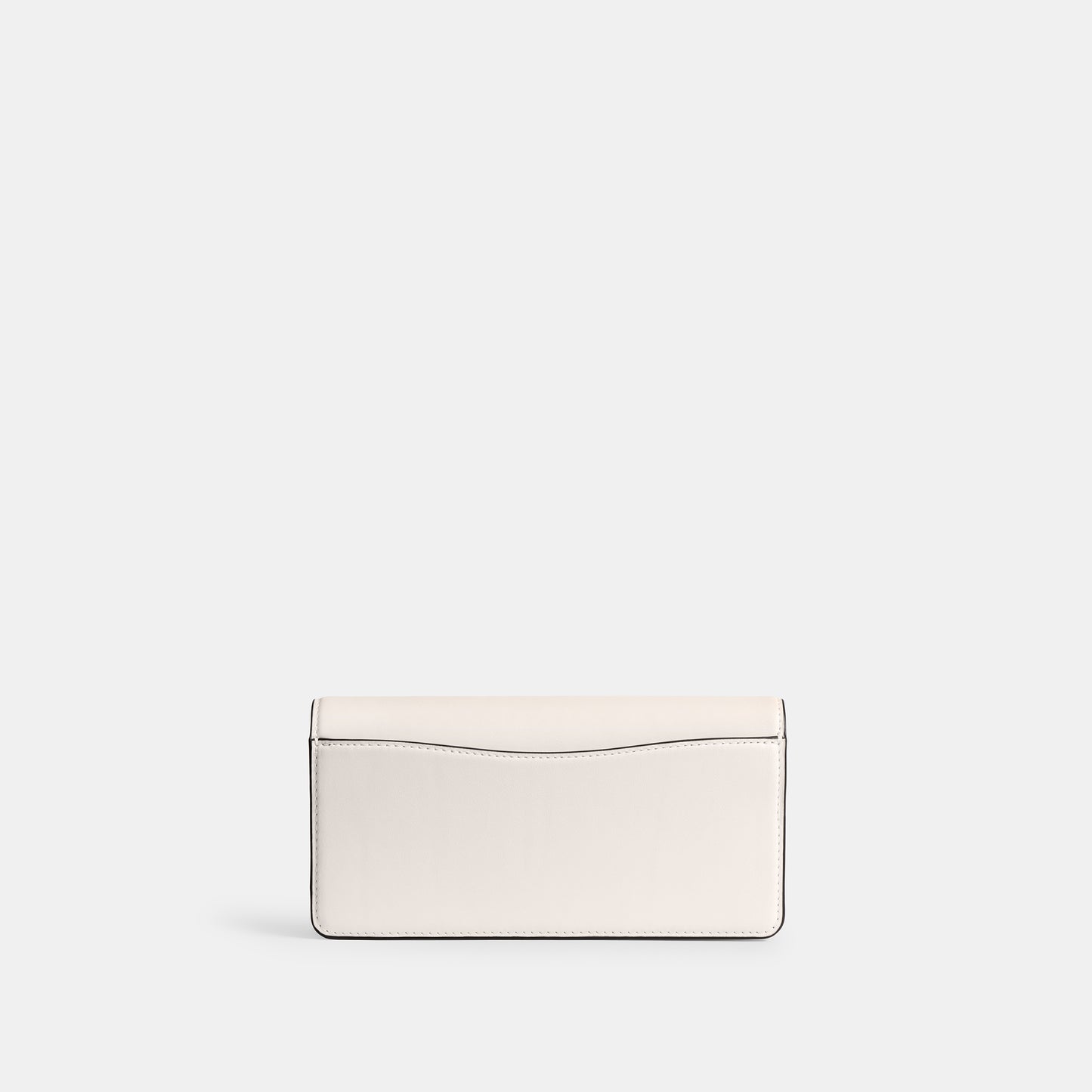 cw586-Evie Long Wallet With Chain-B4/Chalk