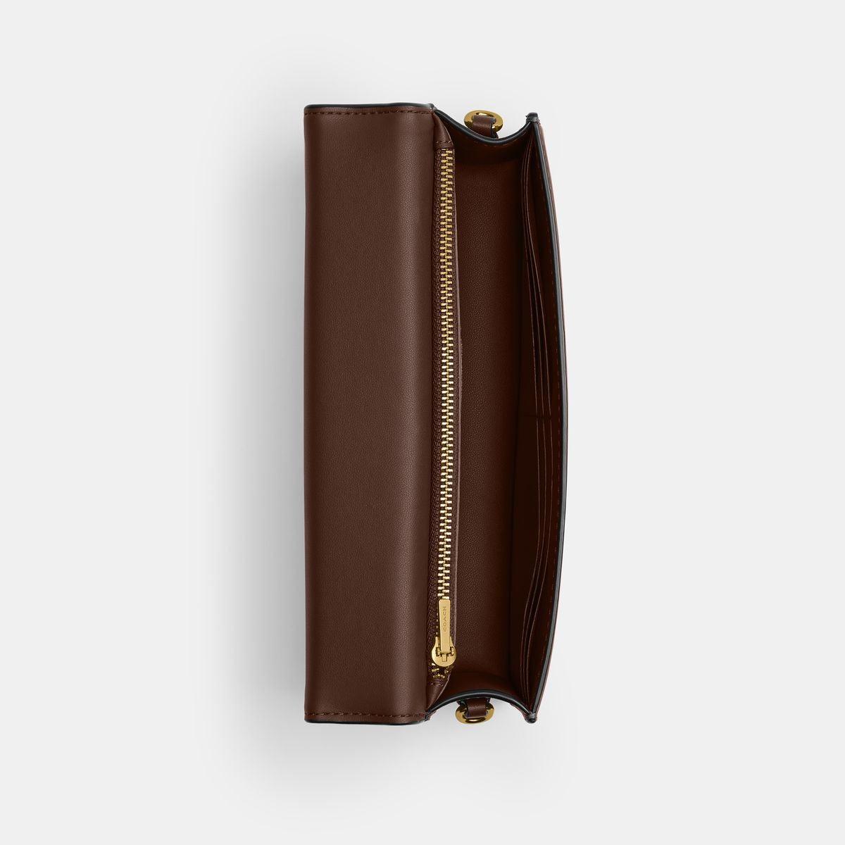 cw586-Evie Long Wallet With Chain-B4/Maple