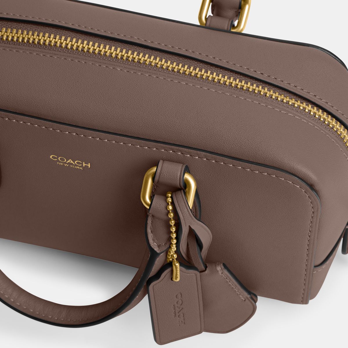CY917-BOWERY SATCHEL 22-B4/DARK STONE