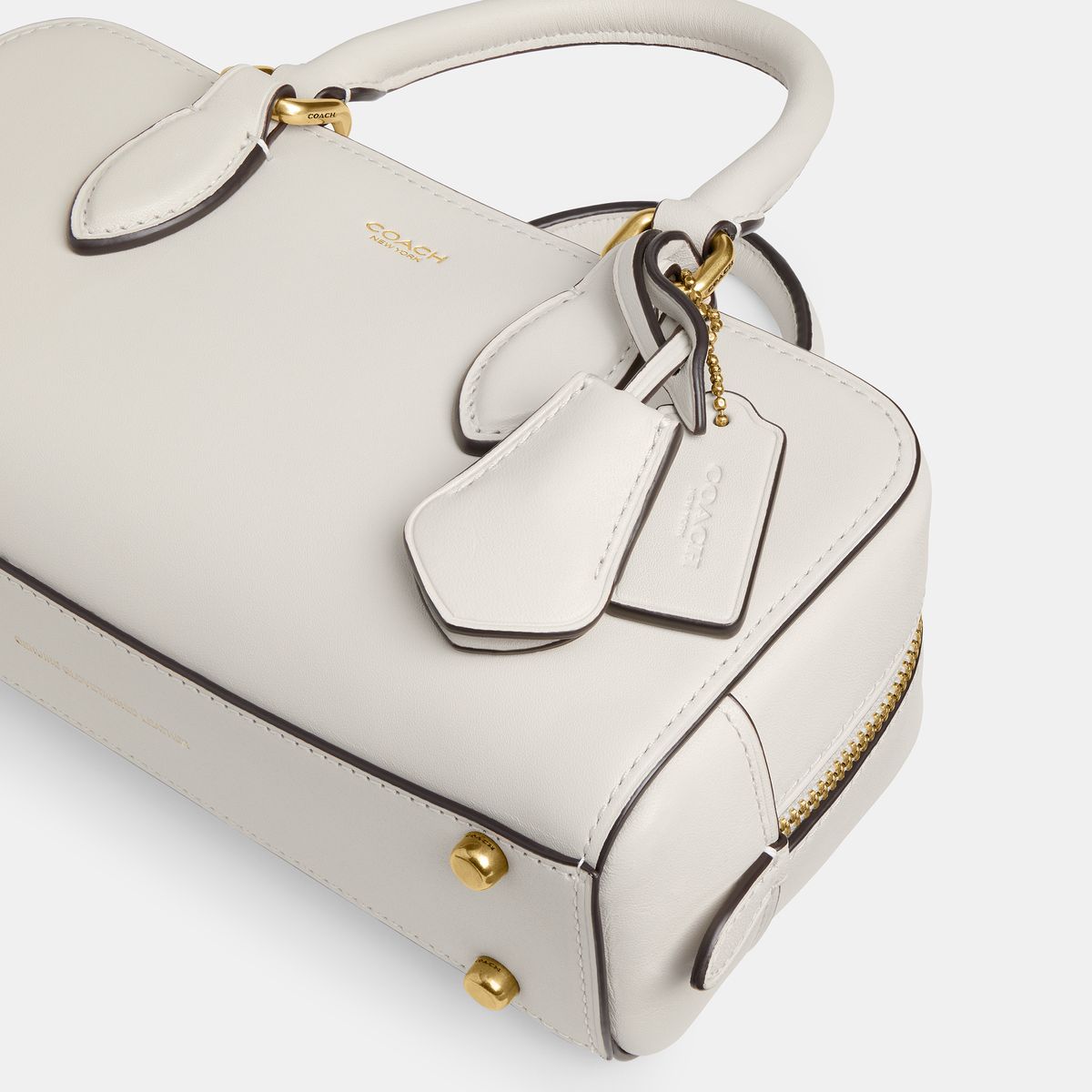 CY917-BOWERY SATCHEL 22-B4/CHALK