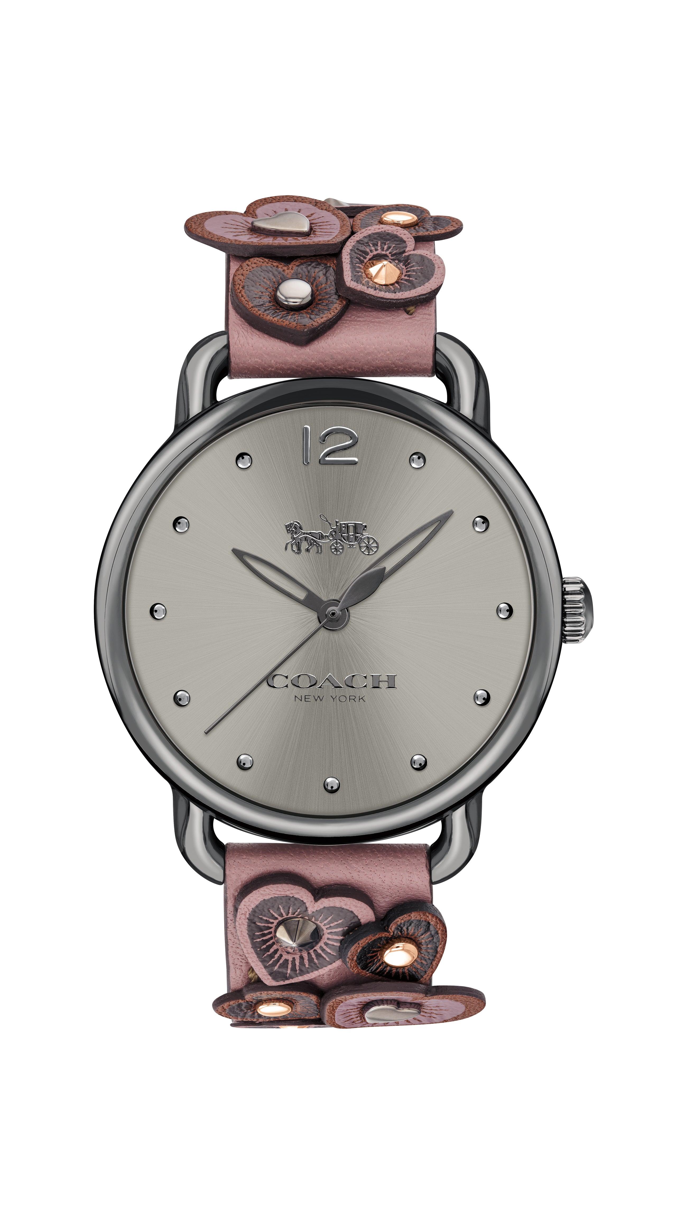 Coach delancey floral online watch