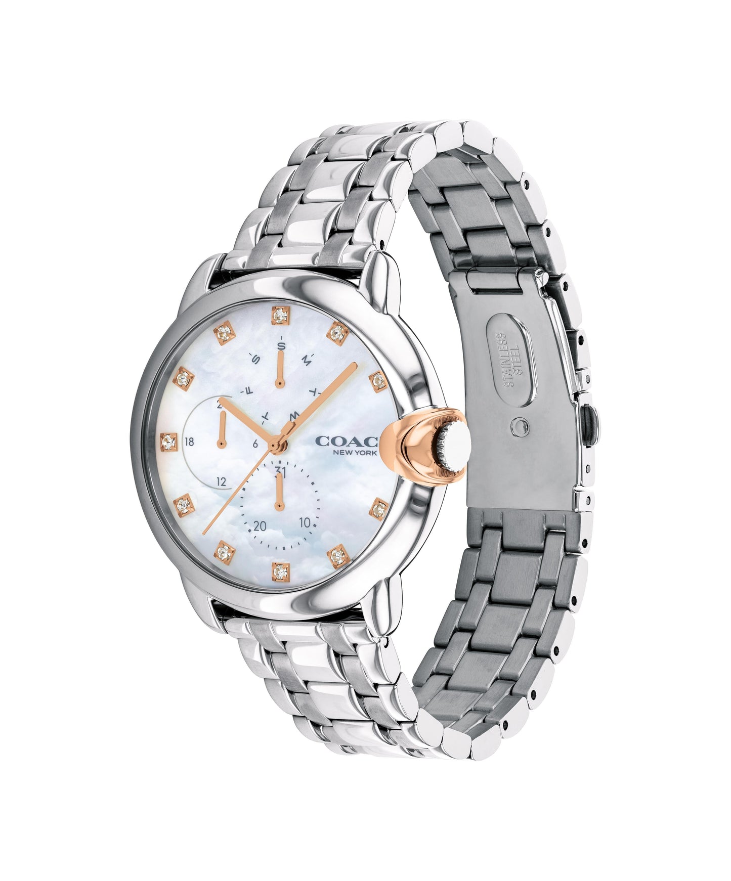 Arden Watch, 38Mm - COACH Saudi Arabia Official Site