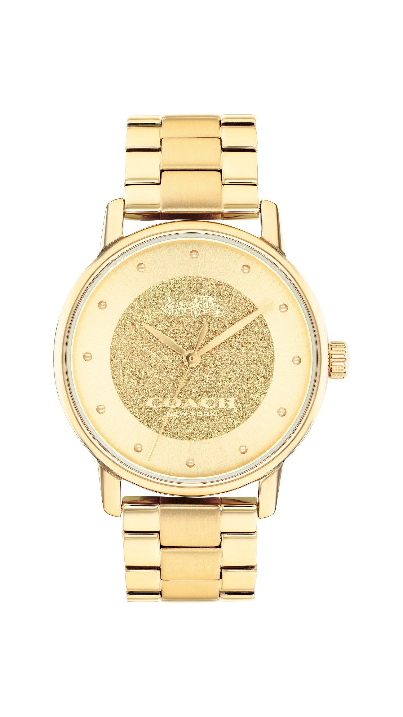 Coach gold watch online ladies