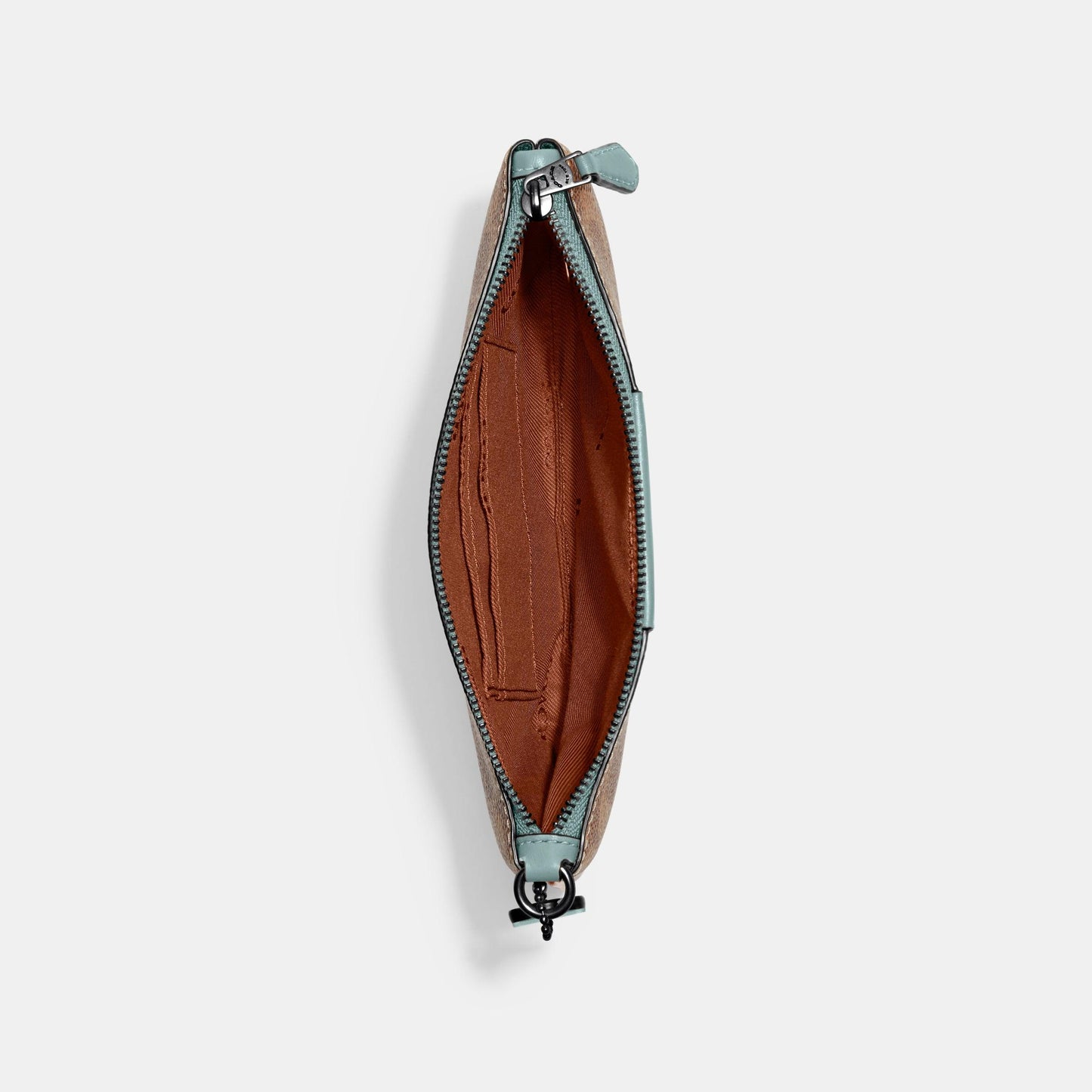 Colorblock Coated Canvas Signature Small Wristlet - COACH Saudi Arabia Official Site