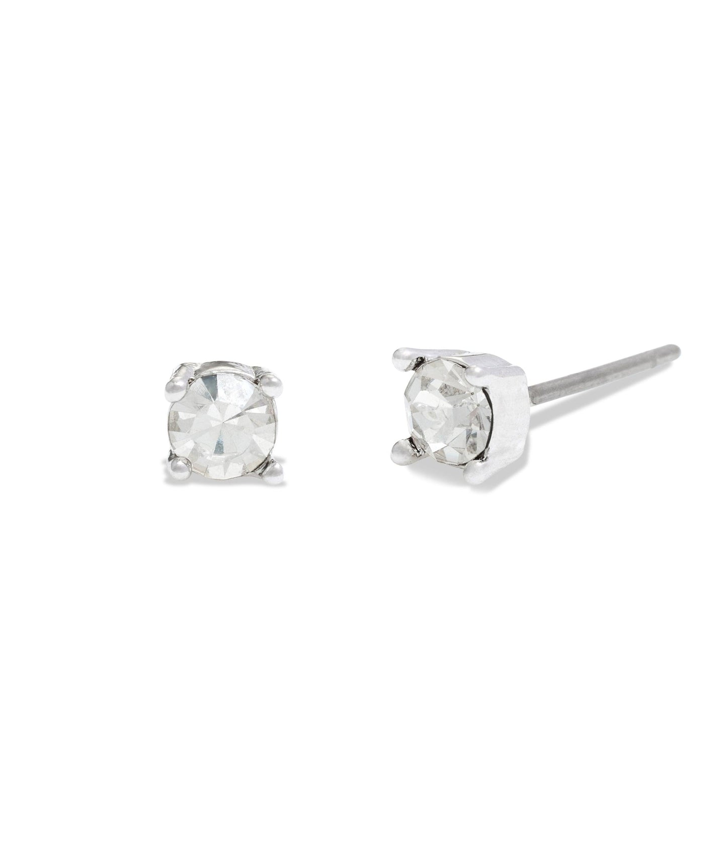 386996rho-signature tea rose stud earrings-rhodium