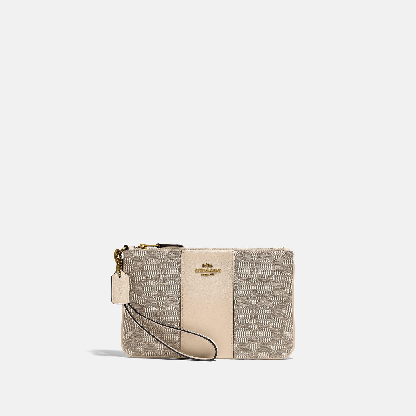 Boxed Small Wristlet In Signature Jacquard - COACH Saudi Arabia Official Site