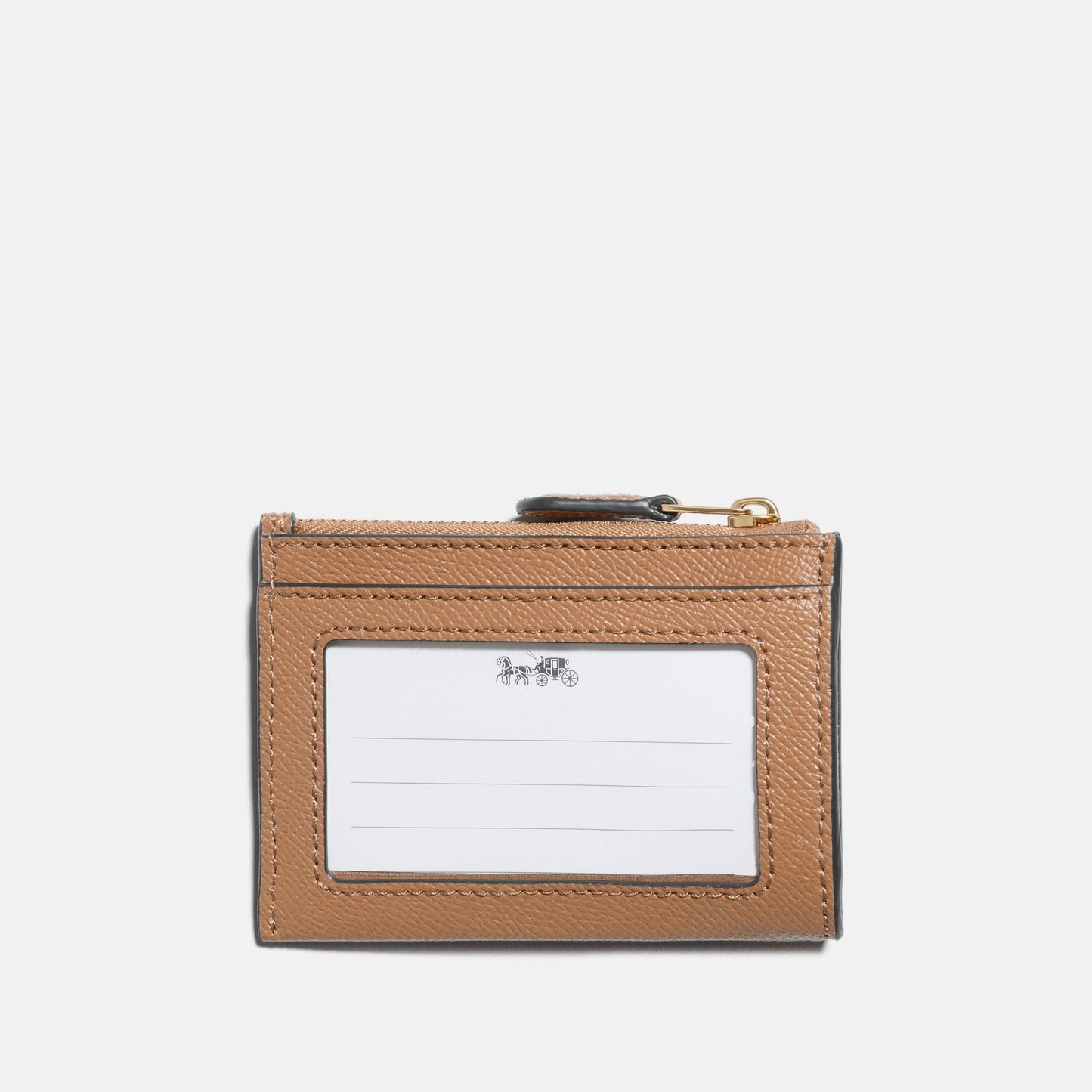 88250-Crossgrain Leather Mini Id Skinny 2-IM/Taupe