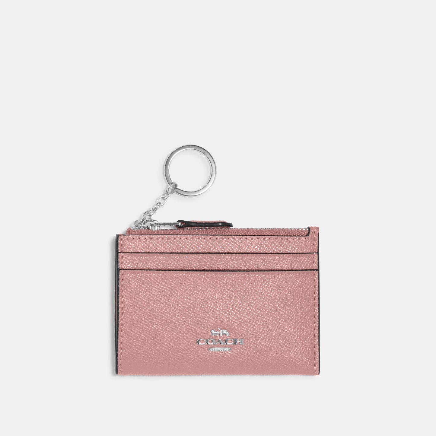 88250-Crossgrain Leather Mini Id Skinny 2-SV/LIGHT PINK