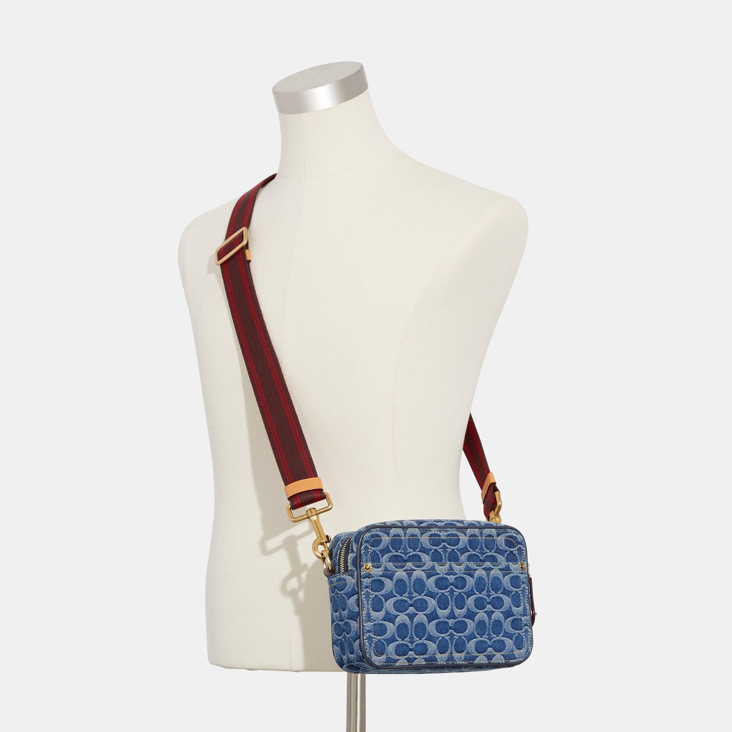 Flight Bag In Signature Denim - COACH Saudi Arabia Official Site