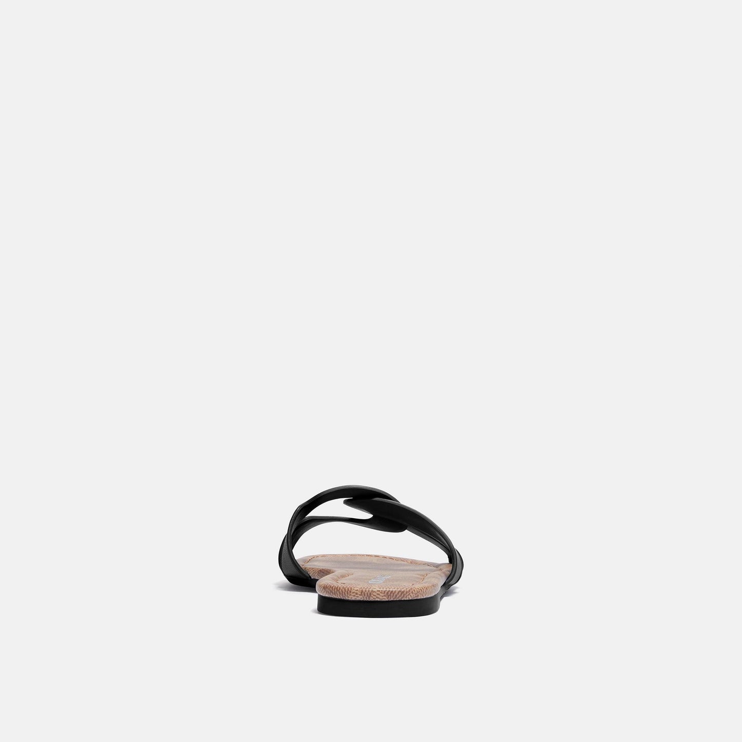 C2310-Essie Leather Sandal-Black