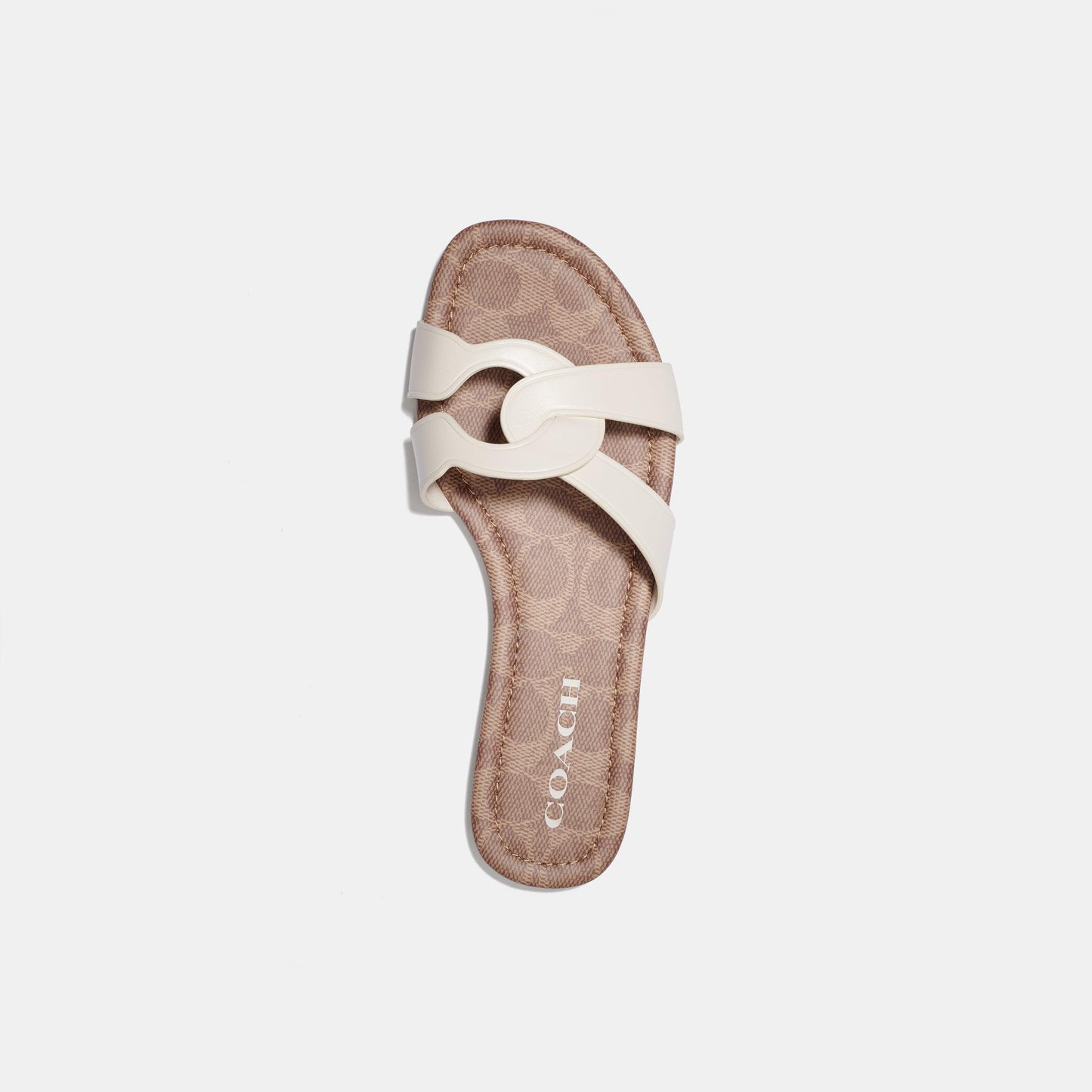 C2310-Essie Leather Sandal-Chalk