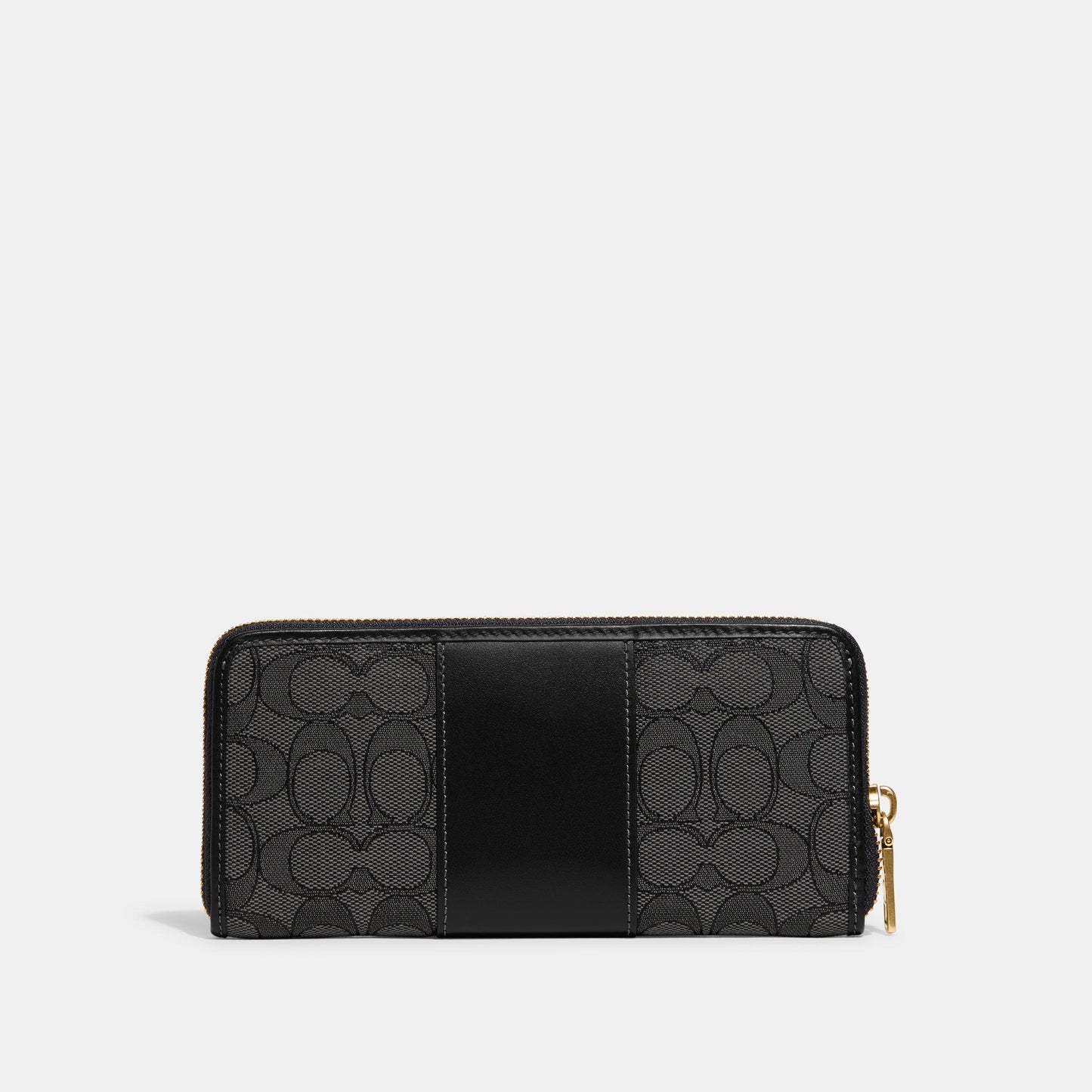 Boxed Slim Accordion Zip Wallet In Signature Textile Jacquard - COACH Saudi Arabia Official Site