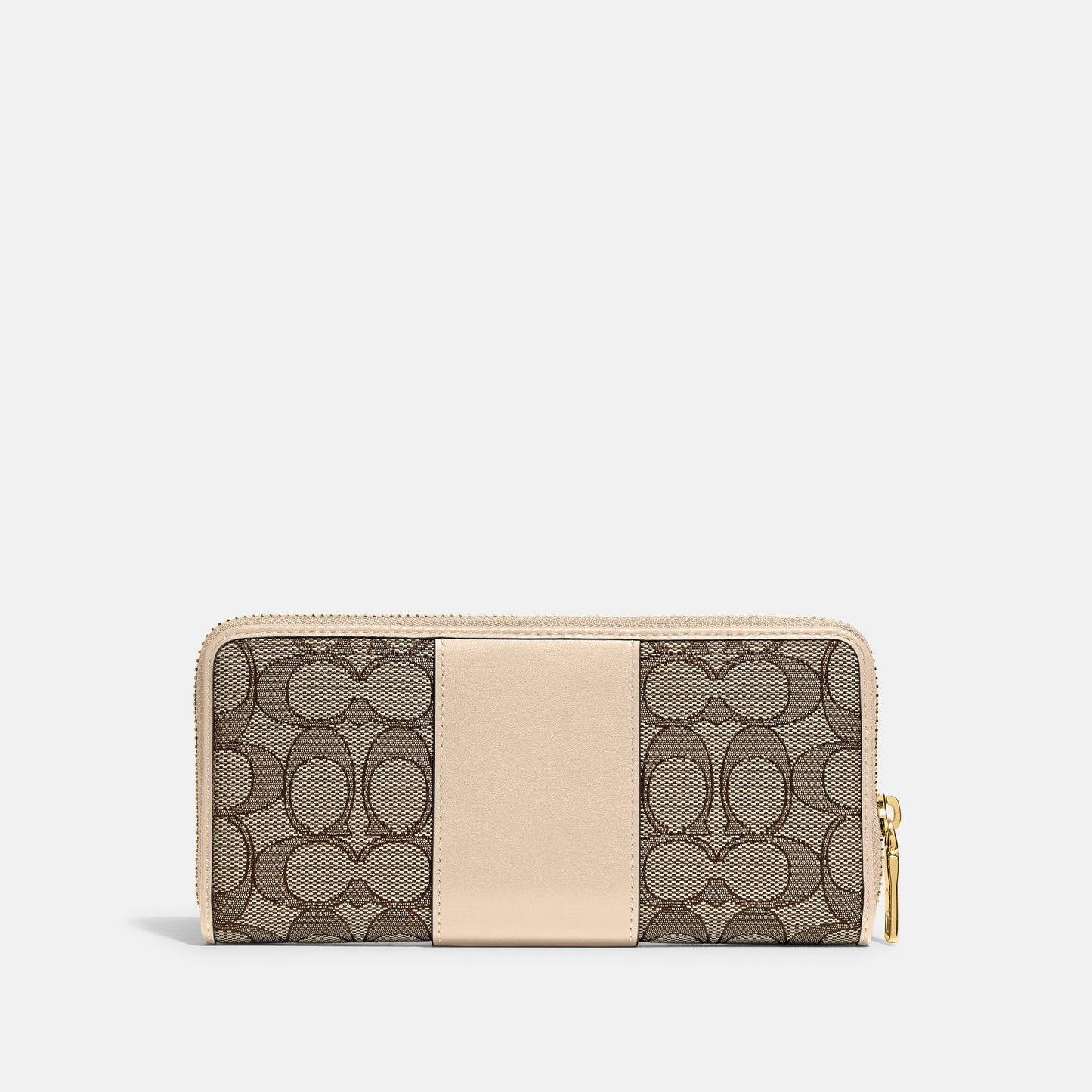 Boxed Slim Accordion Zip Wallet In Signature Textile Jacquard - COACH Saudi Arabia Official Site