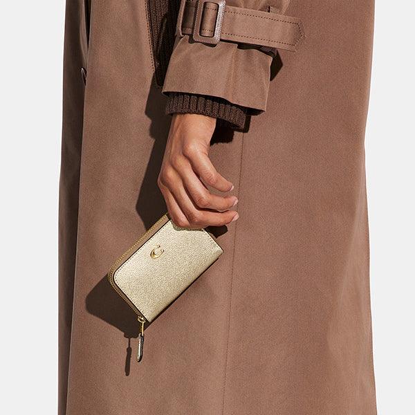 Small Zip Around Card Case - COACH Saudi Arabia Official Site