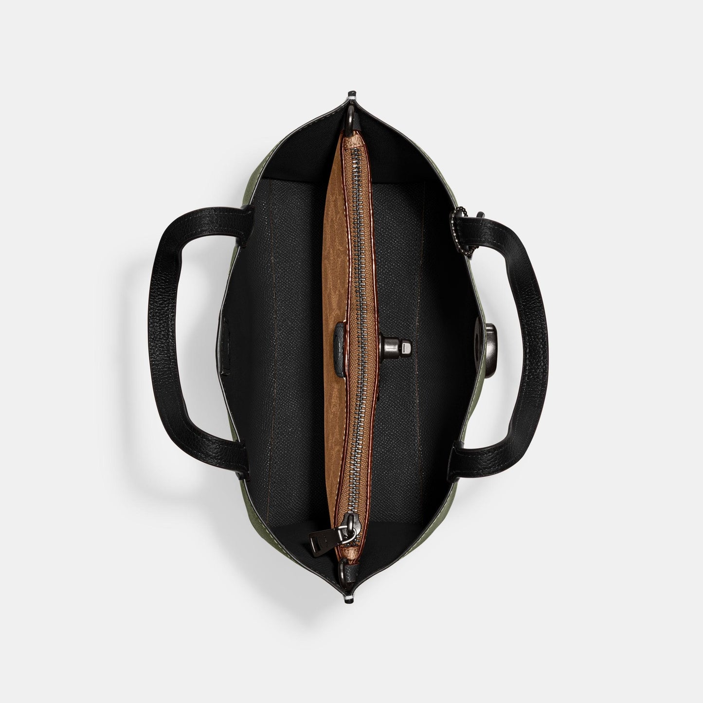 Willow Tote 24 In Colorblock With Signature Canvas Interior - COACH Saudi Arabia Official Site
