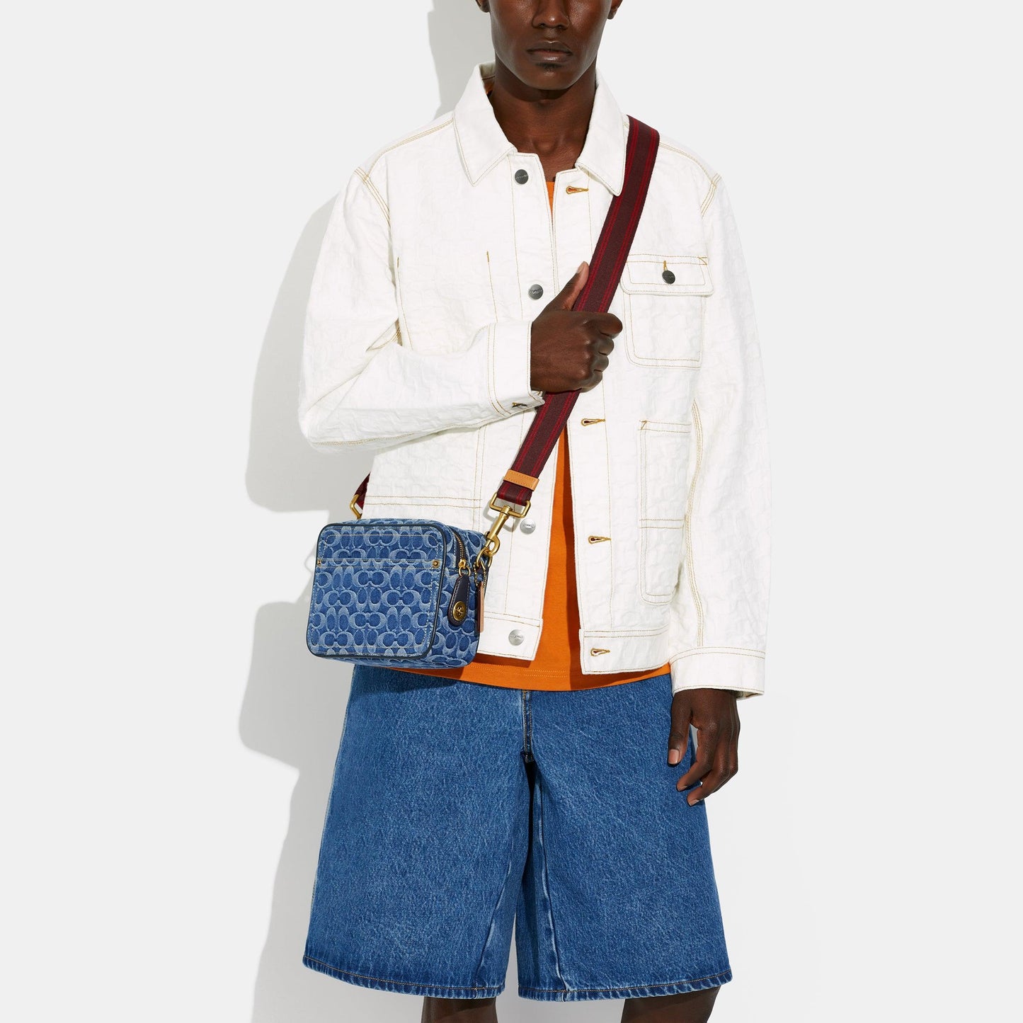 Flight Bag In Signature Denim - COACH Saudi Arabia Official Site