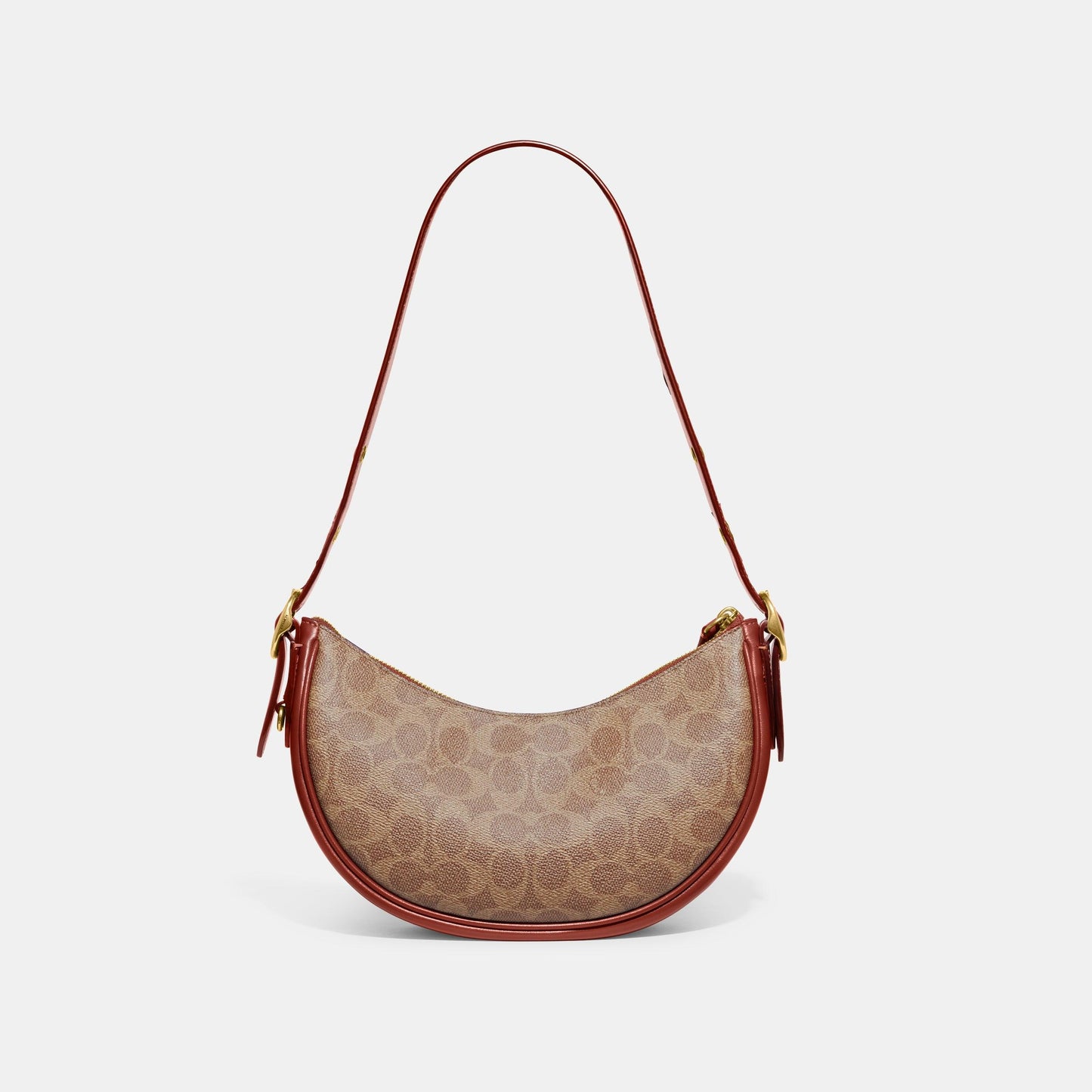 Luna Shoulder Bag In Signature Canvas - COACH Saudi Arabia Official Site