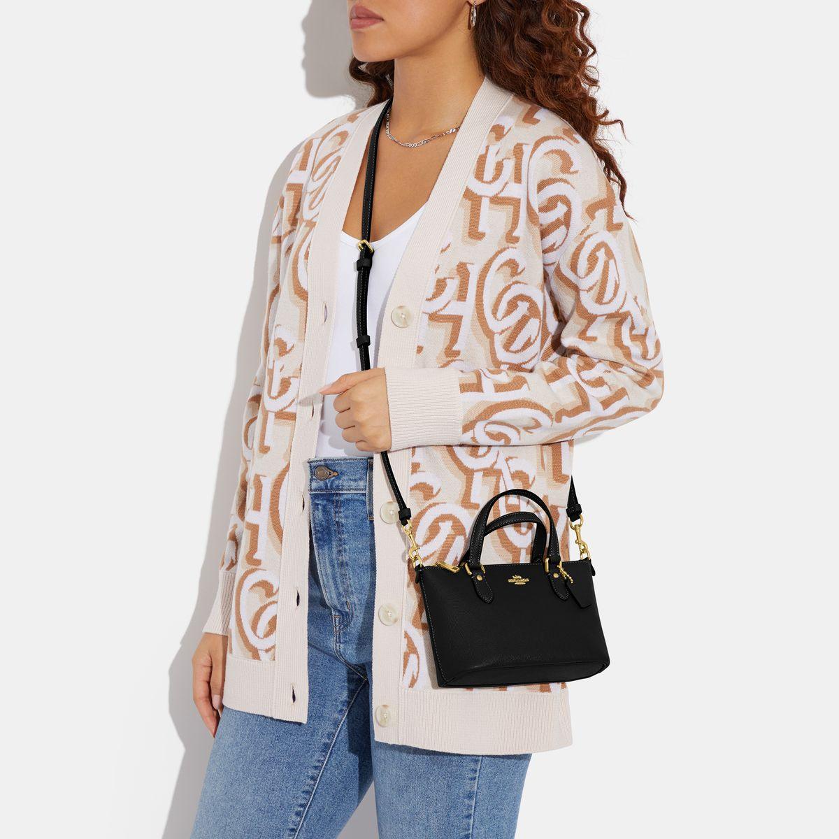CH198-Mini Gallery Crossbody-Im/Black