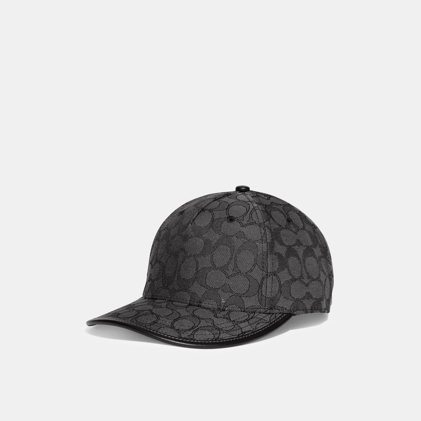 CH788-Signature Jacquard Baseball Hat-Charcoal