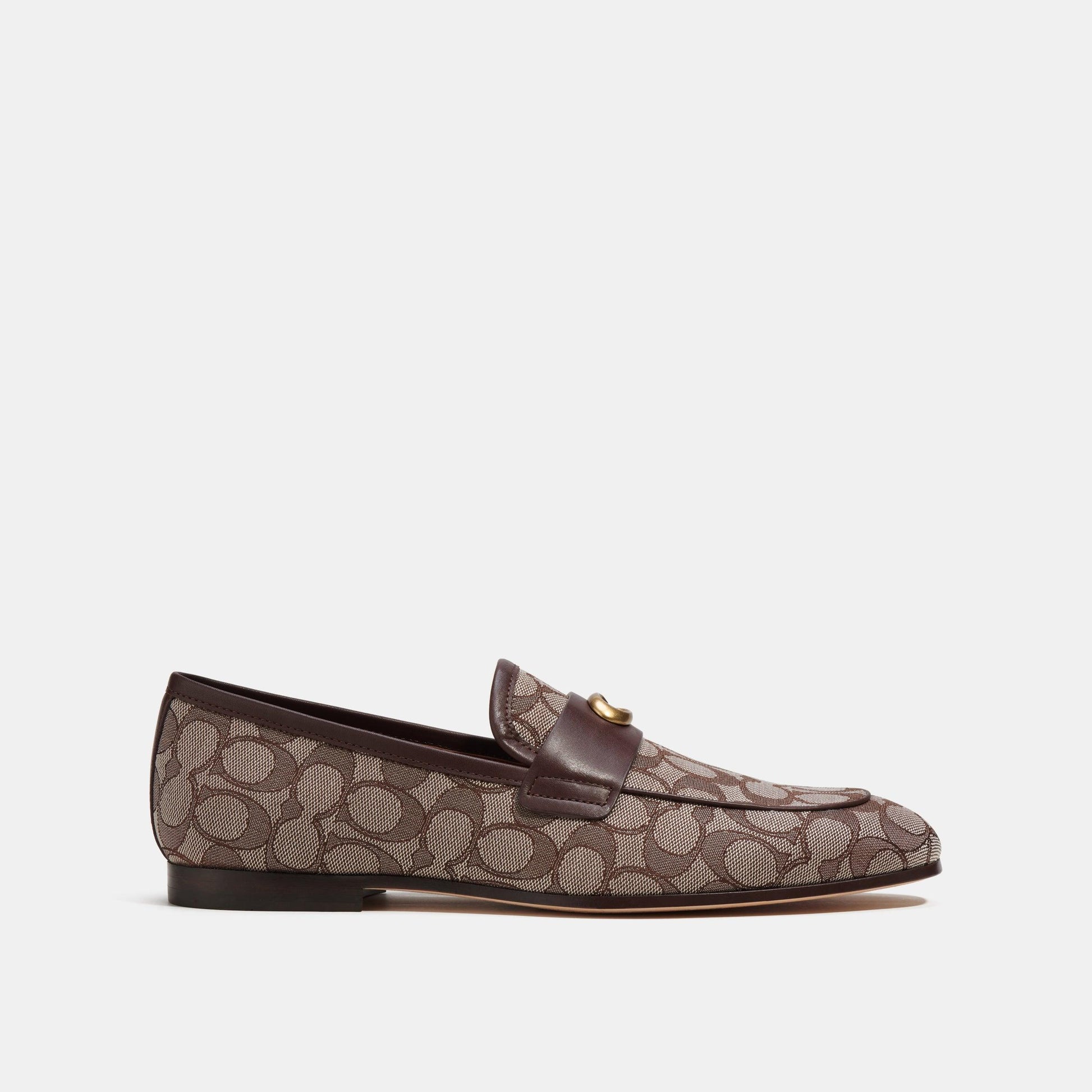 CI318-Sculpted Signature Loafer In Signature Jacquard-OAK