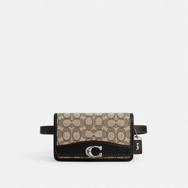 新品タグ付き COACH コーチ ラムファー付きグレー ロングコート