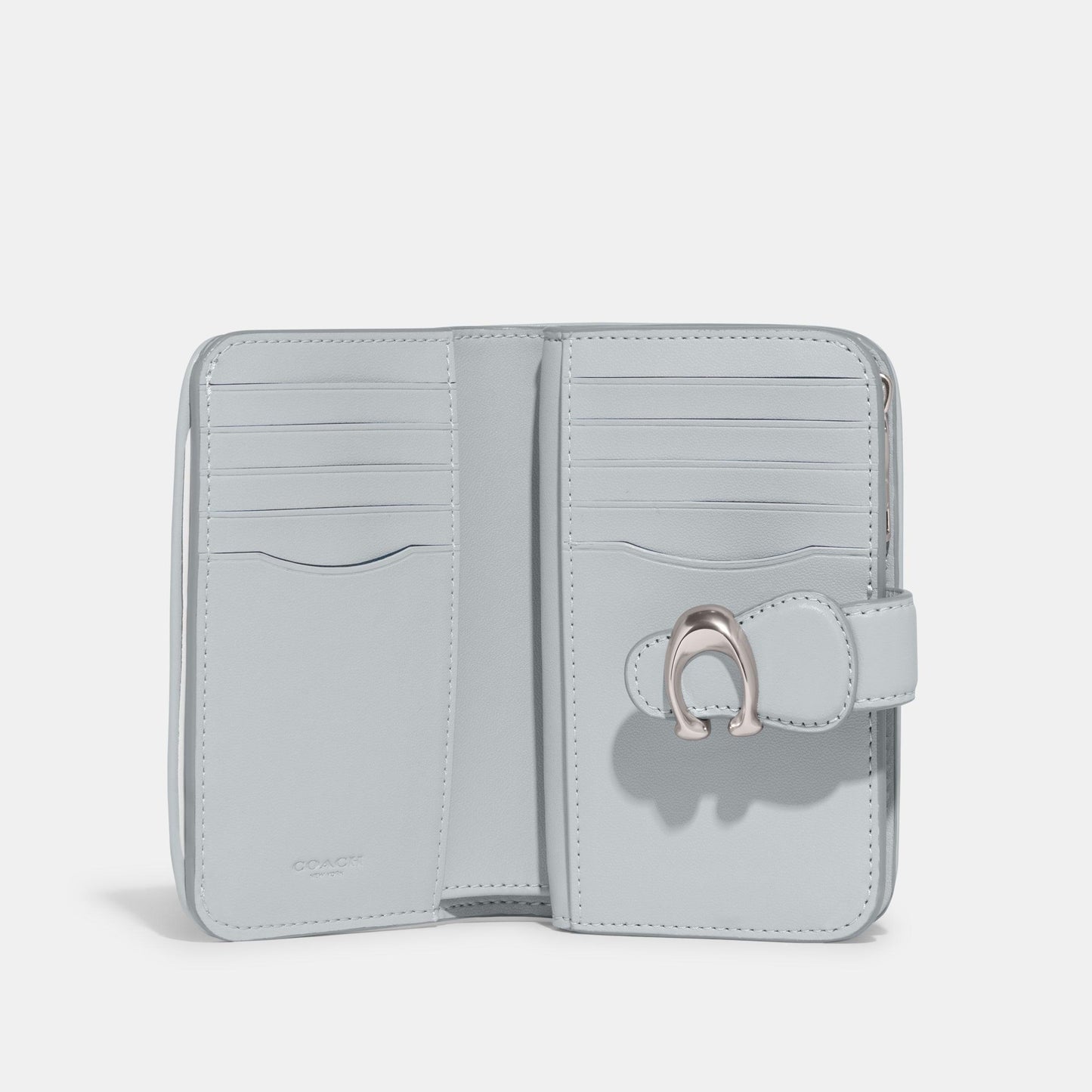 Tabby Medium Wallet In Signature Denim-CJ937-Lh/Pale Blue