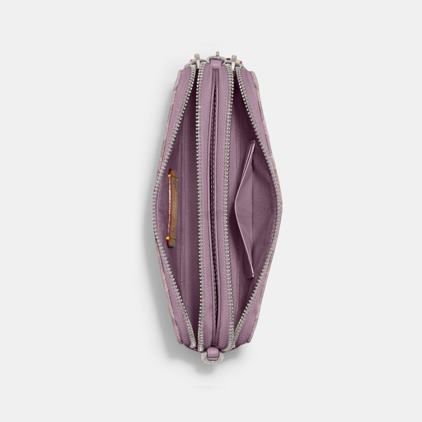 Kira Crossbody In Signature Denim-CK010-Lh/Pale Purple