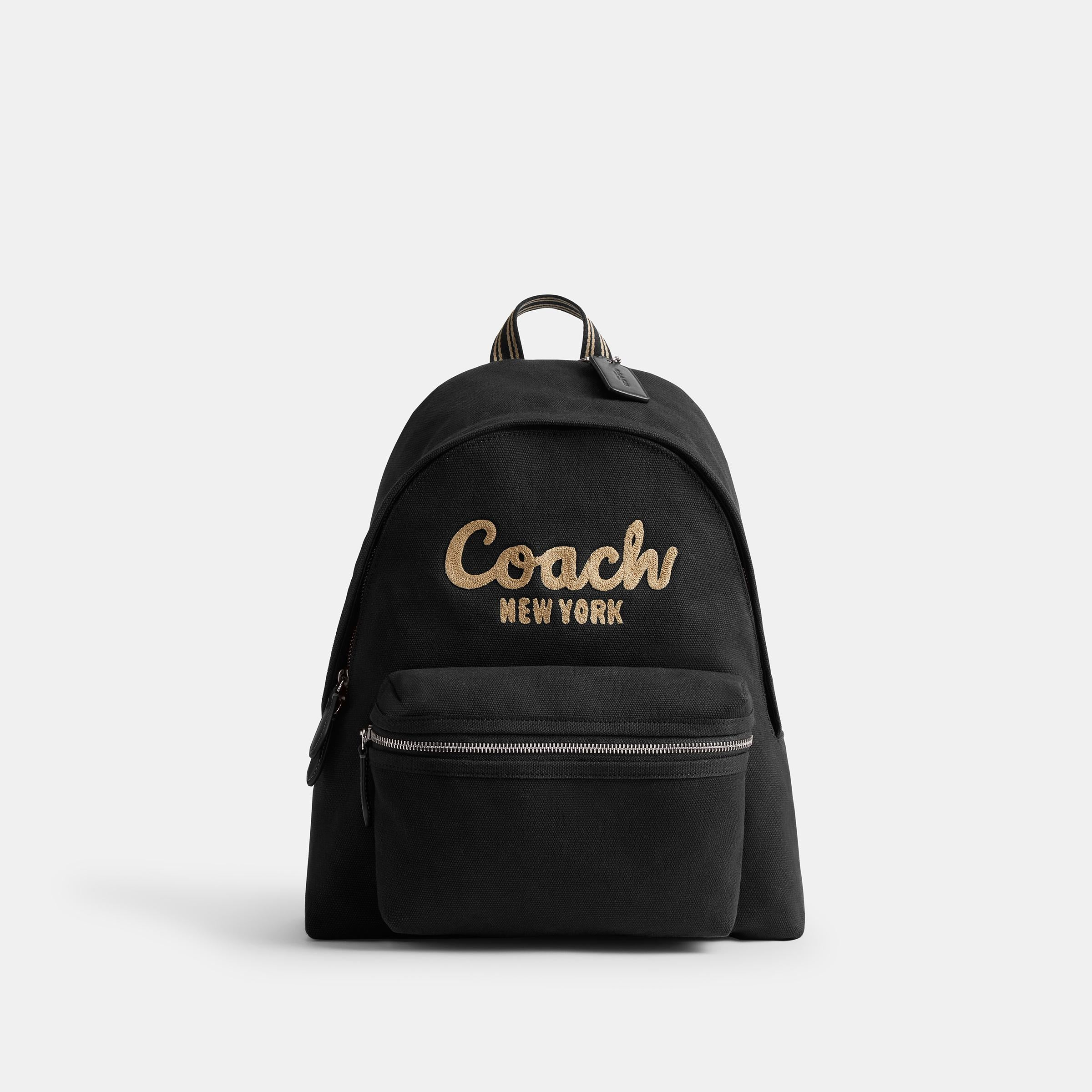 coach backpack ksa Charter With Graphic COACH Saudi Arabia Official Site The convenient back sleeve allows you to slip it over an extended luggage handle Chlo Logo embroidered backpack for