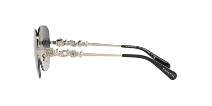 Charm Story Metal Round Sunglasses - COACH Saudi Arabia Official Site